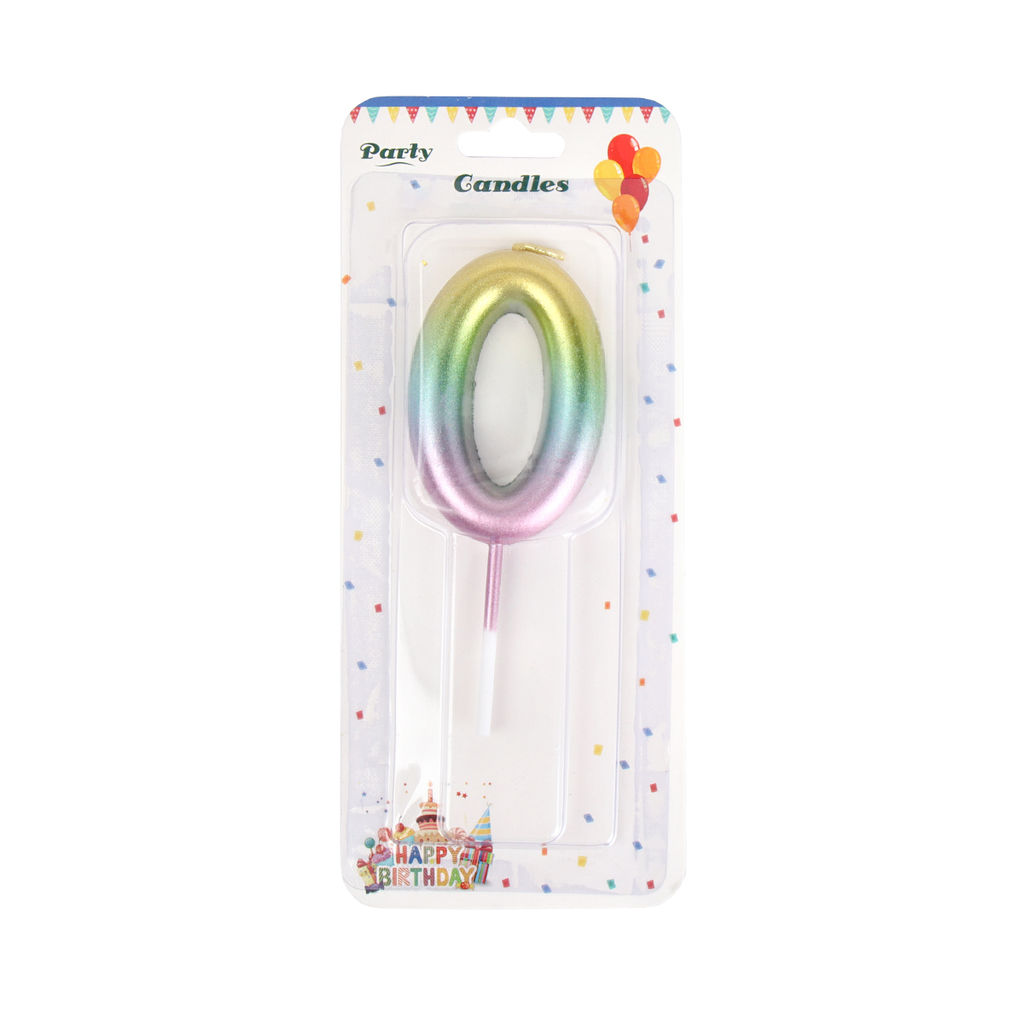 Свеча Цифра градиент / KL-5 /уп 12/720/ - Галеонтрейд фото 13