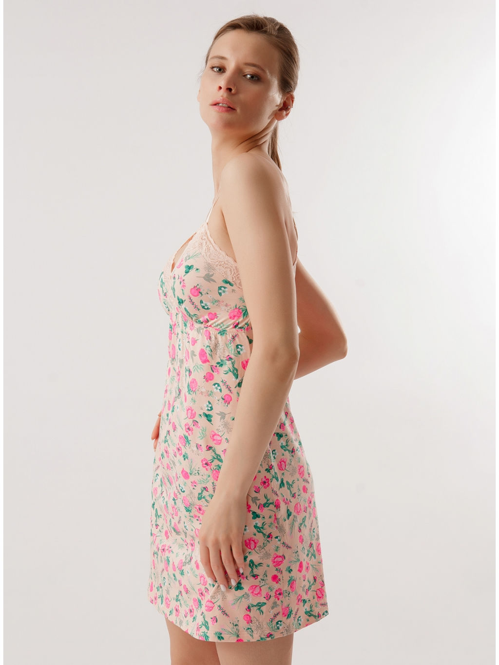 Сорочка домашняя Indefini (Арт.414900-3128SDD)  фото 3