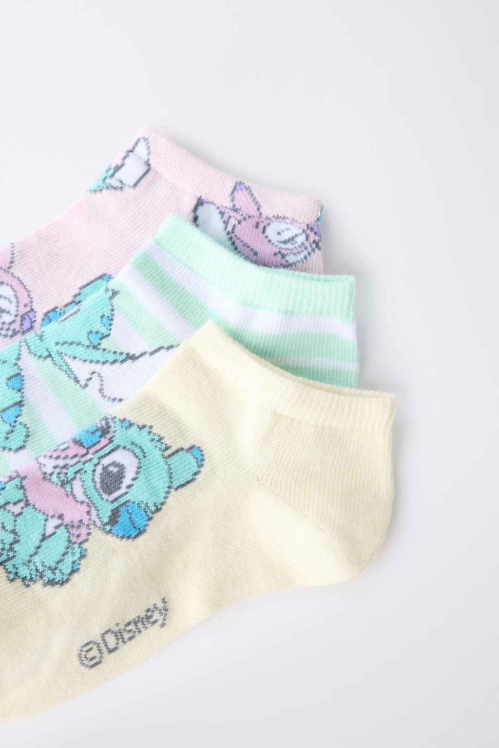 3-PACK OF LILO & STITCH  DISNEY ANKLE SOCKS - Zara фото 2