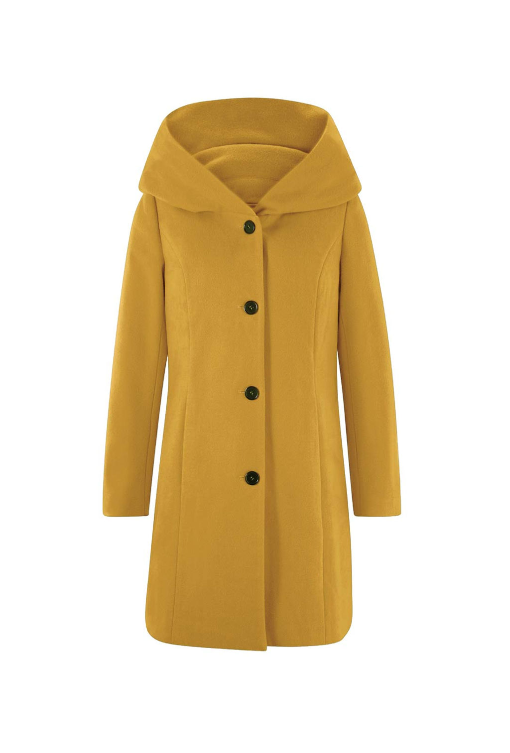 Пальто, охра-желтое - Linea tesini фото 2