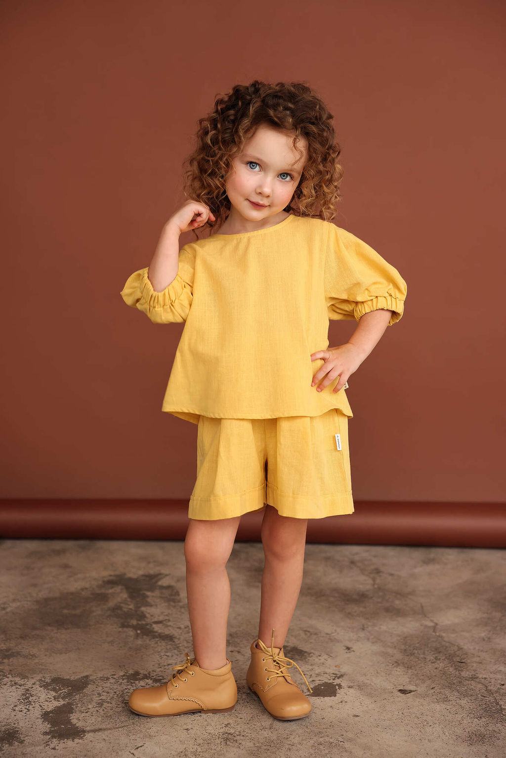 Шорты хлопковые Мёд - Bungly фото 4