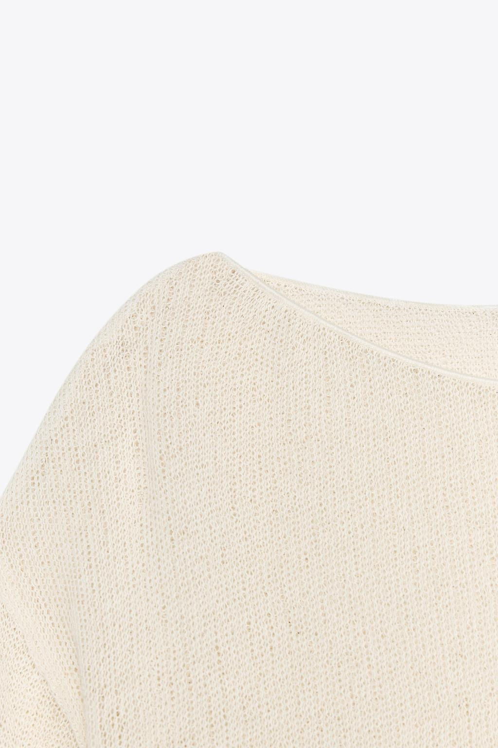 RUSTIC SWEATER - Zara фото 9