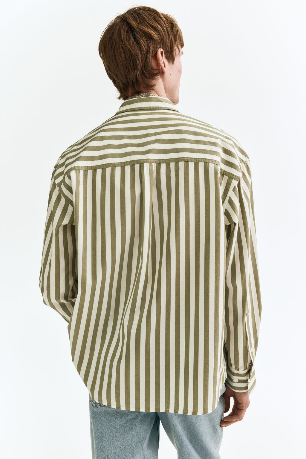 Camisa de popelina Relaxed Fit - H&m фото 7