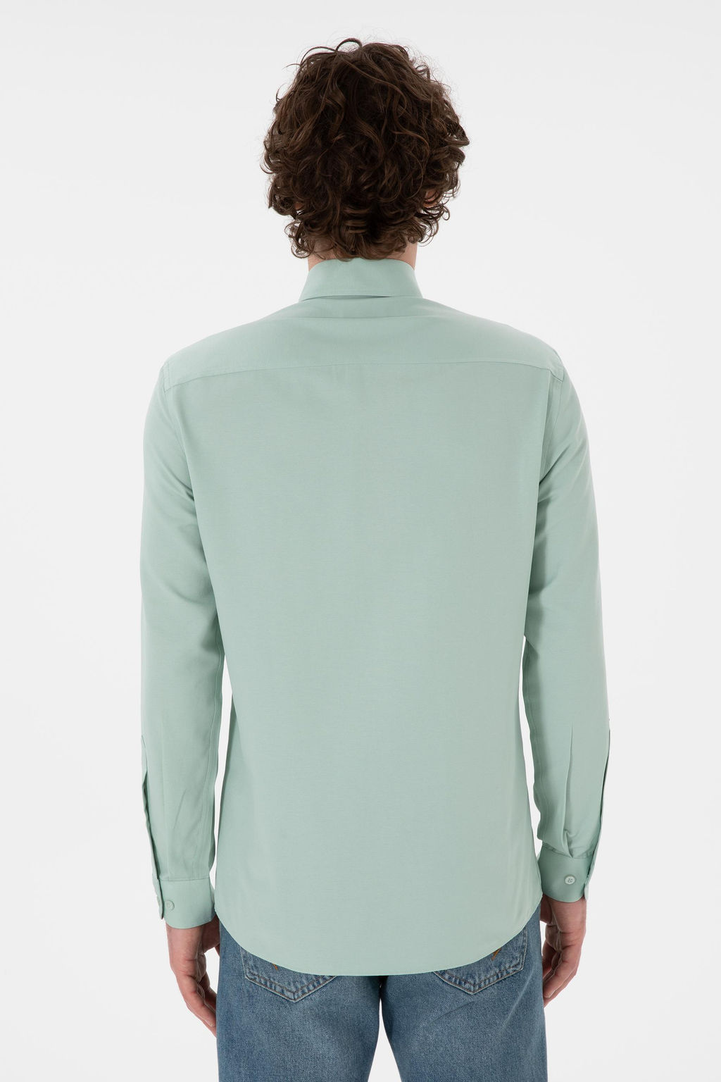 Erkek Su Ye_ili Uzun Kollu Basic G_mlek Sepette S_rpriz _ndirim - U.s. polo assn фото 6