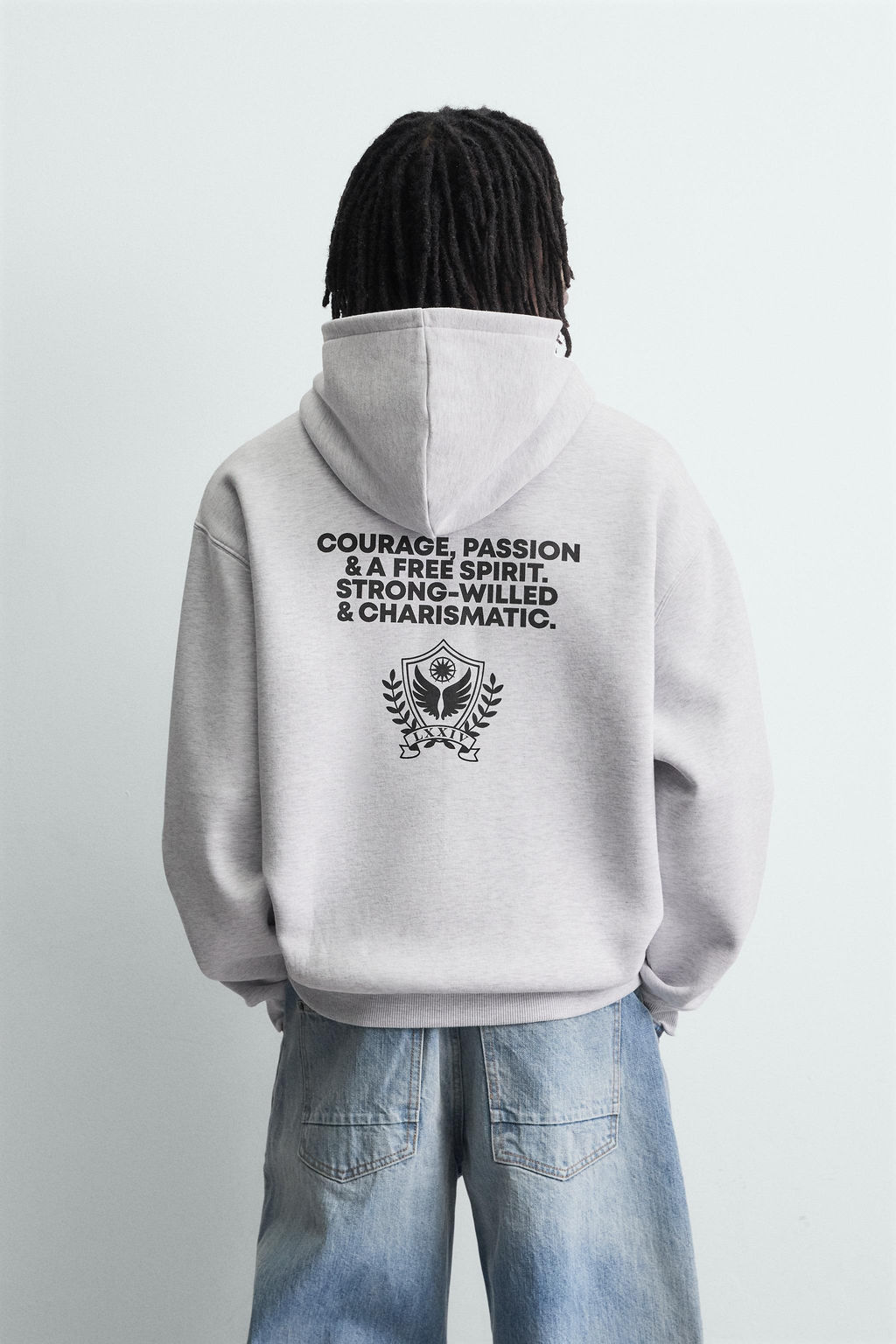 COMBINED SLOGAN SWEATSHIRT - Zara фото 3