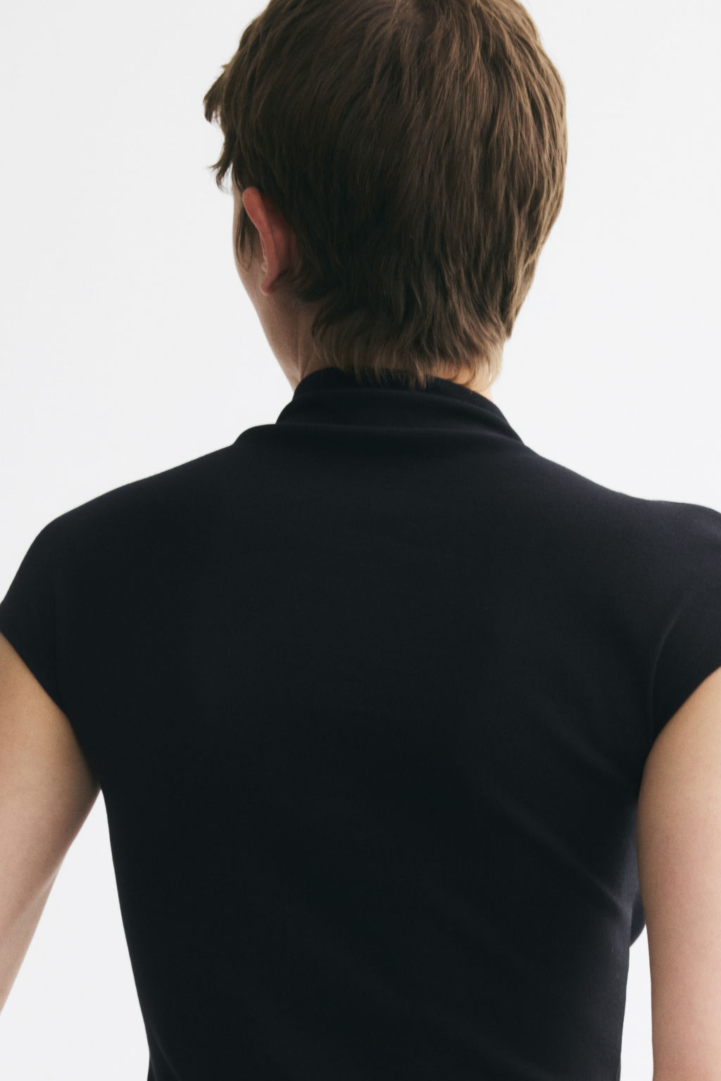 Top de punto con cuello elevado - H&m фото 7