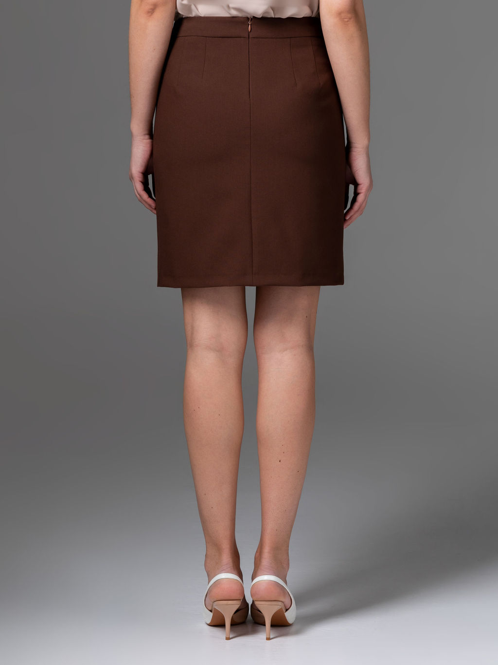 Прямая юбка мини