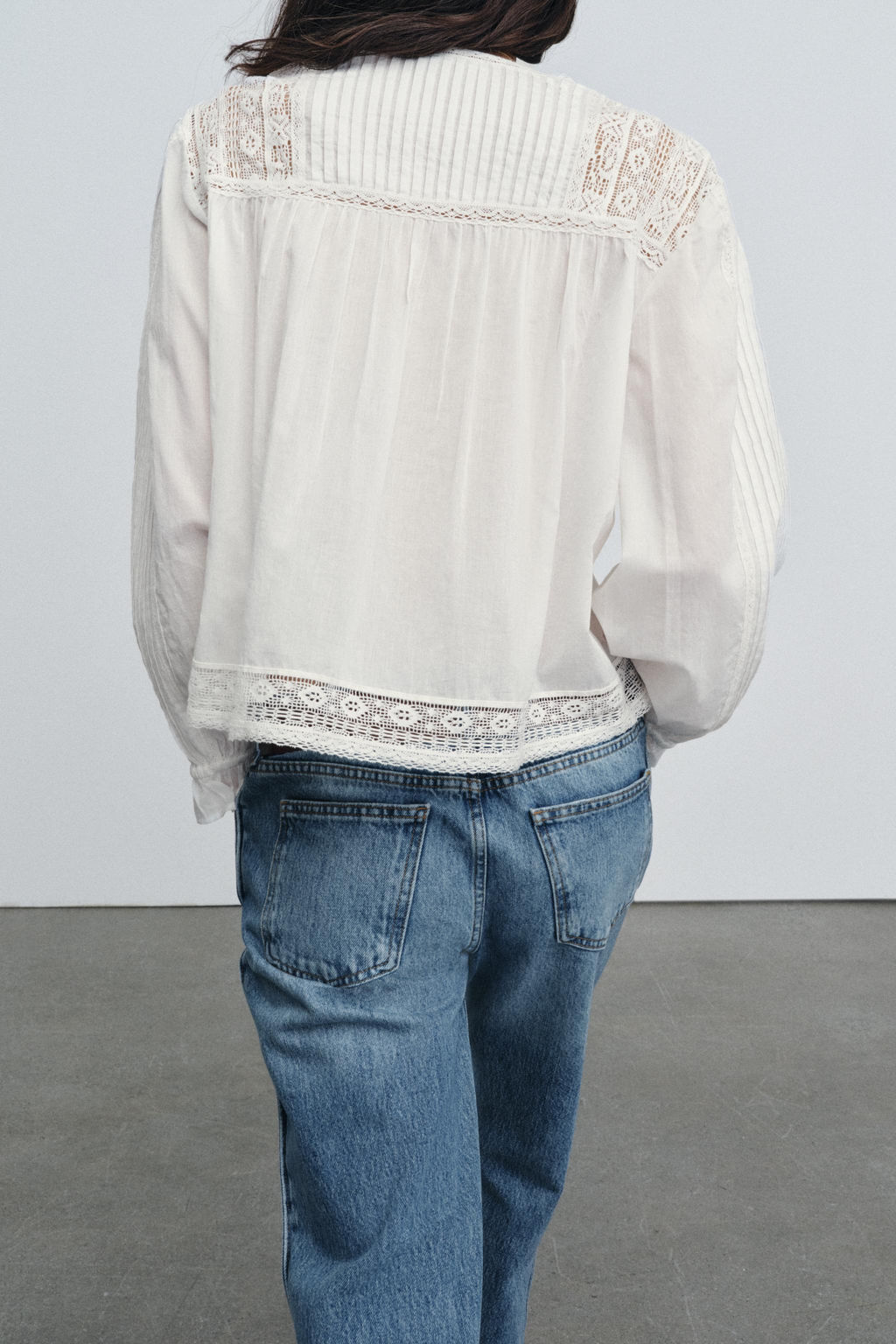 ZW COLLECTION EMBROIDERED SHIRT - Zara фото 9