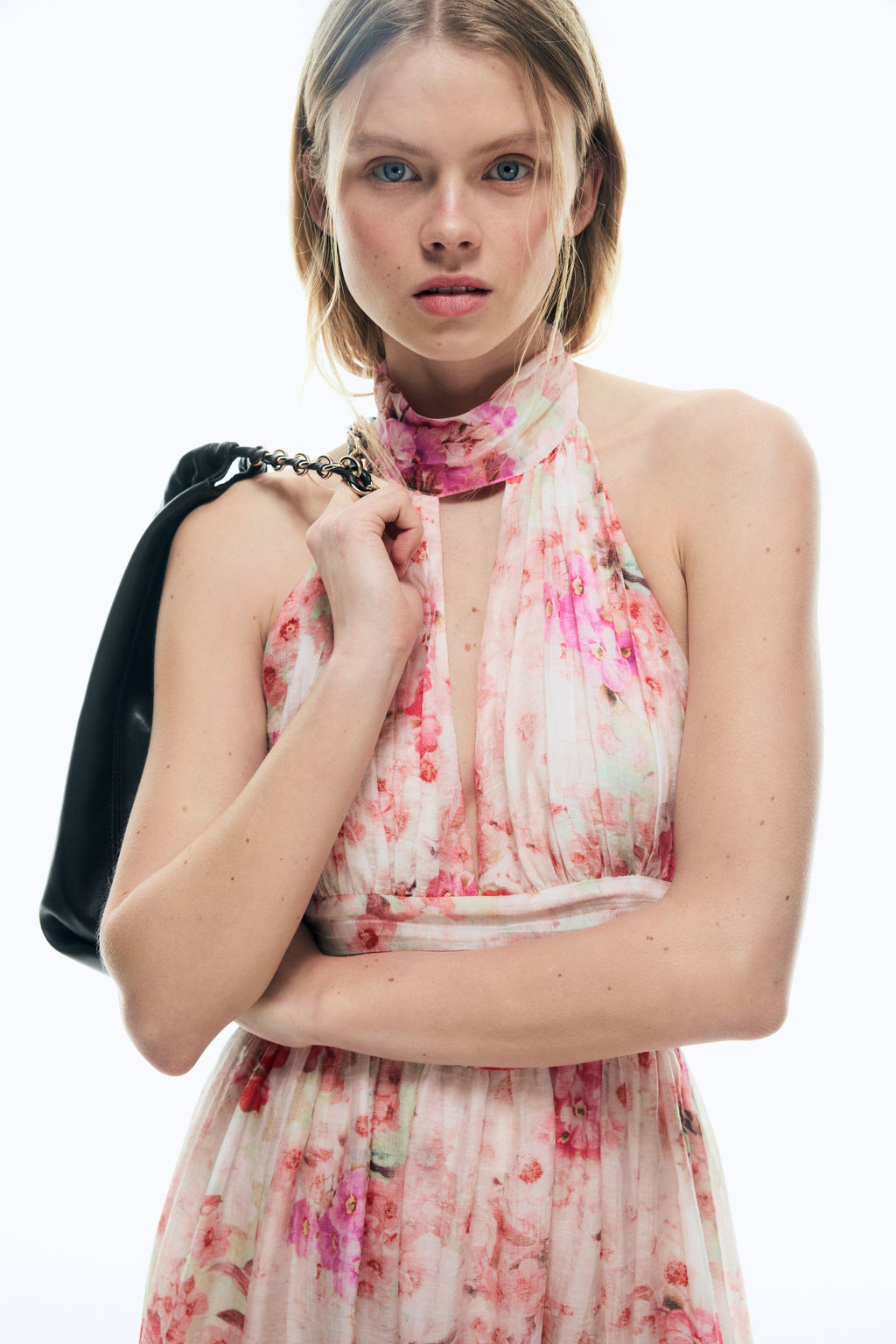 Vestido halter con lazada - H&m фото 4