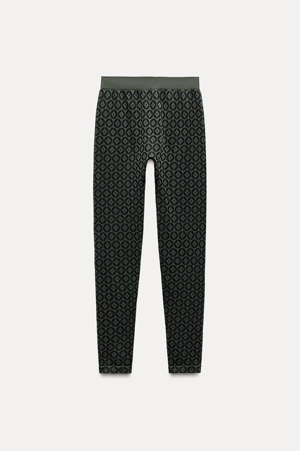 SKI COLLECTION THERMOLITE® THERMAL JACQUARD LEGGINGS - Zara фото 5