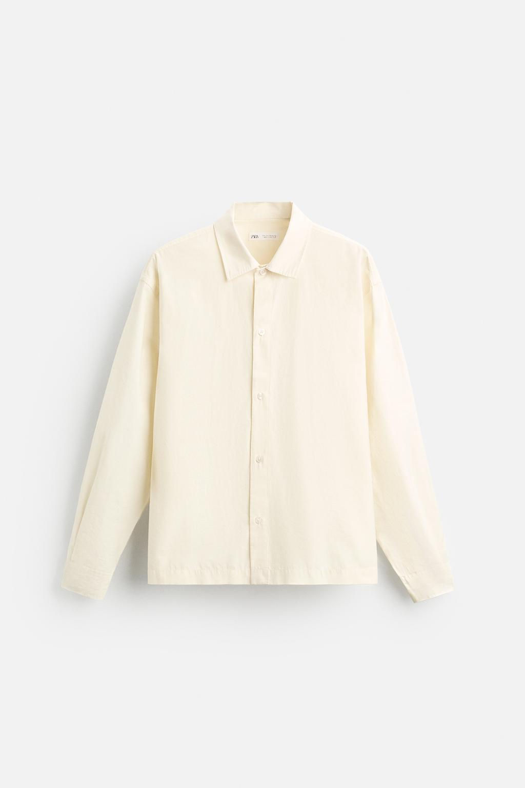 RELAXED FIT SHIRT - Zara фото 6