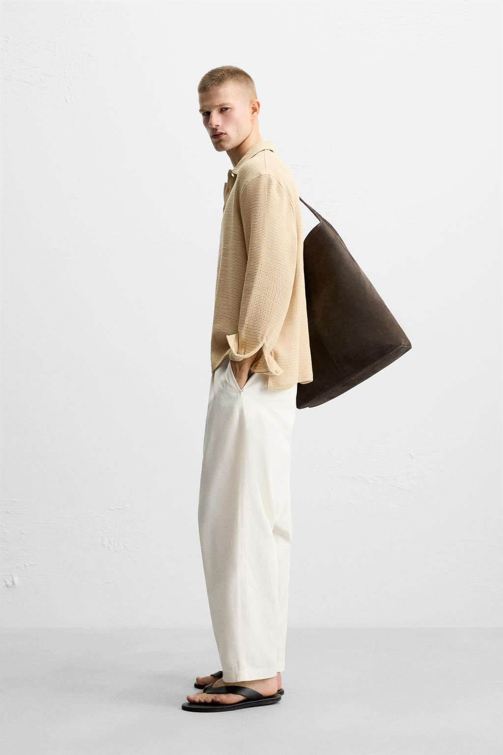 TEXTURED POLO SHIRT - Zara фото 12