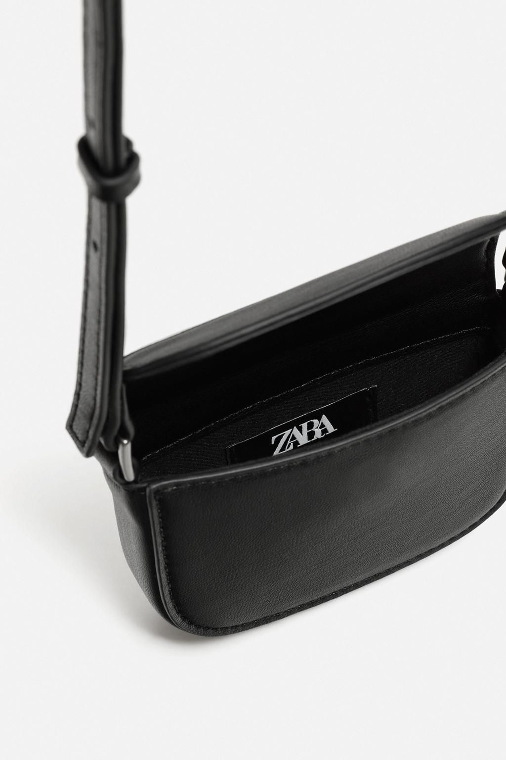 MINI HANDBAG WITH FLAP - Zara фото 13