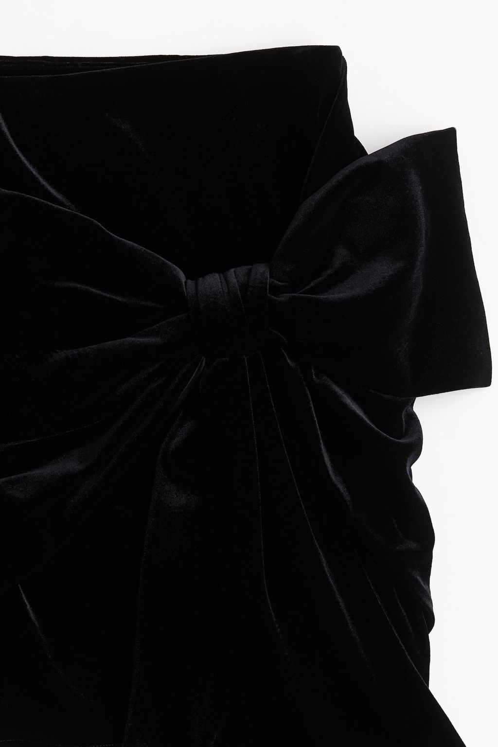 Falda de velour con lazo - H&m фото 6