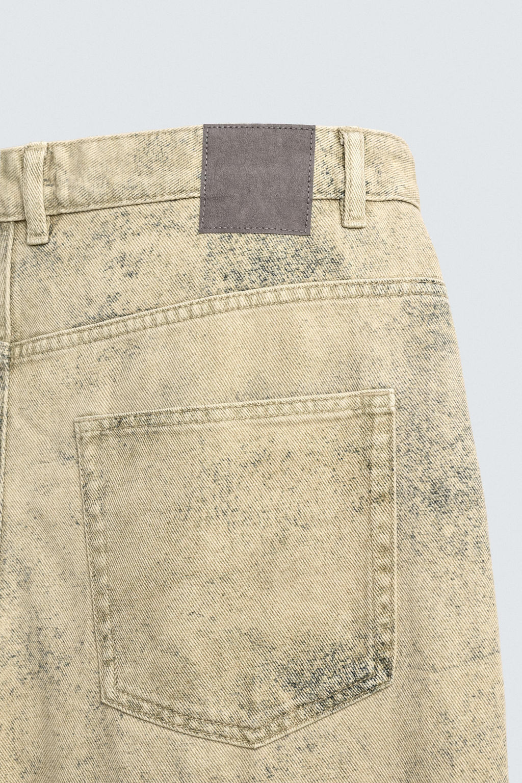 FADED PRINT BAGGY FIT TROUSERS - Zara фото 9