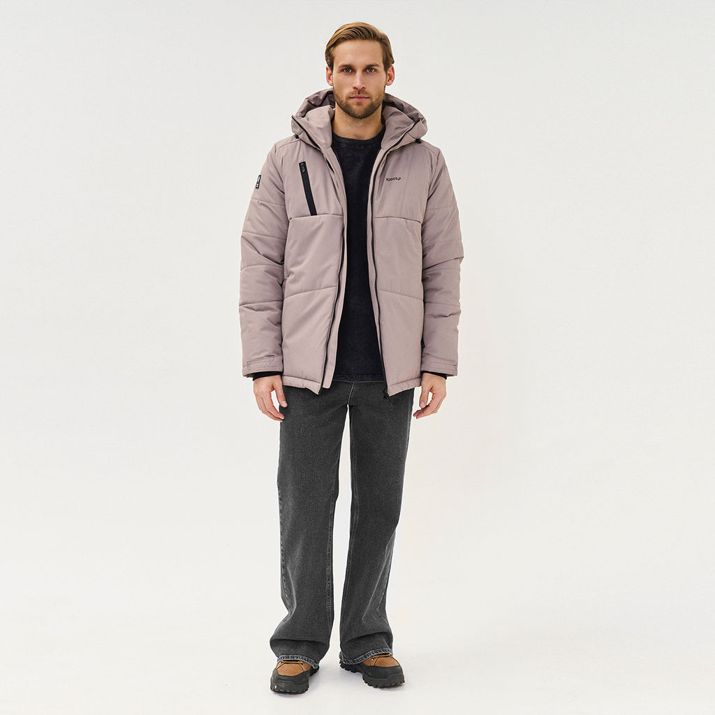 RODOS Куртка зимняя мужская М-303 Бежевый  фото 16