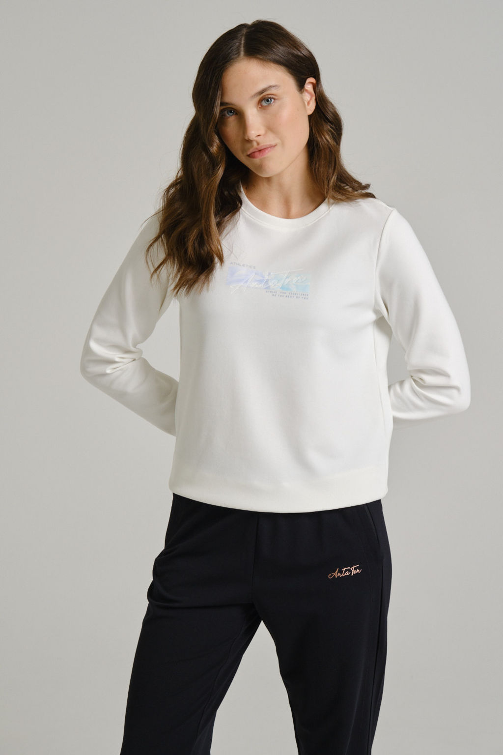 Свитшот Белый TRN Sweatshirt