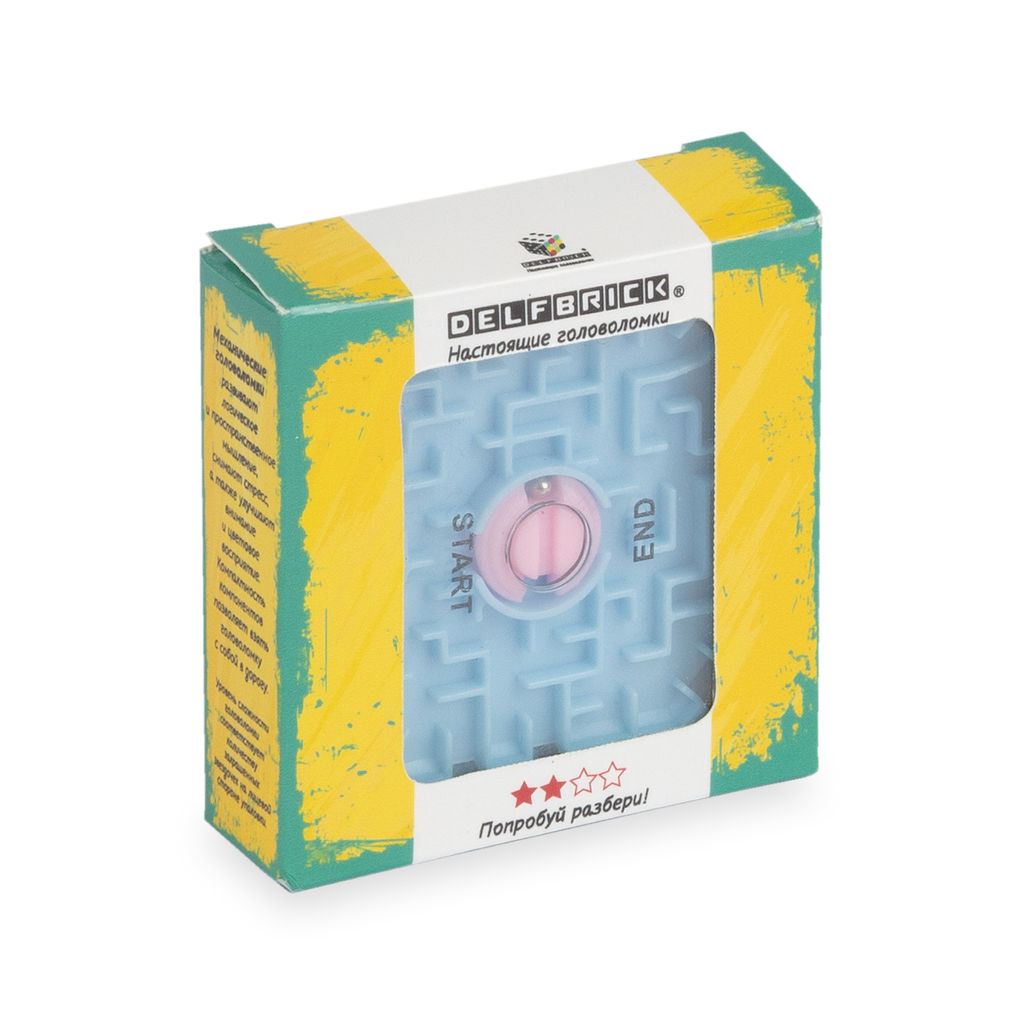 DELFBRICK DLK- 11 Головоломка механическая 1 шт Лабиринт 1 элемент