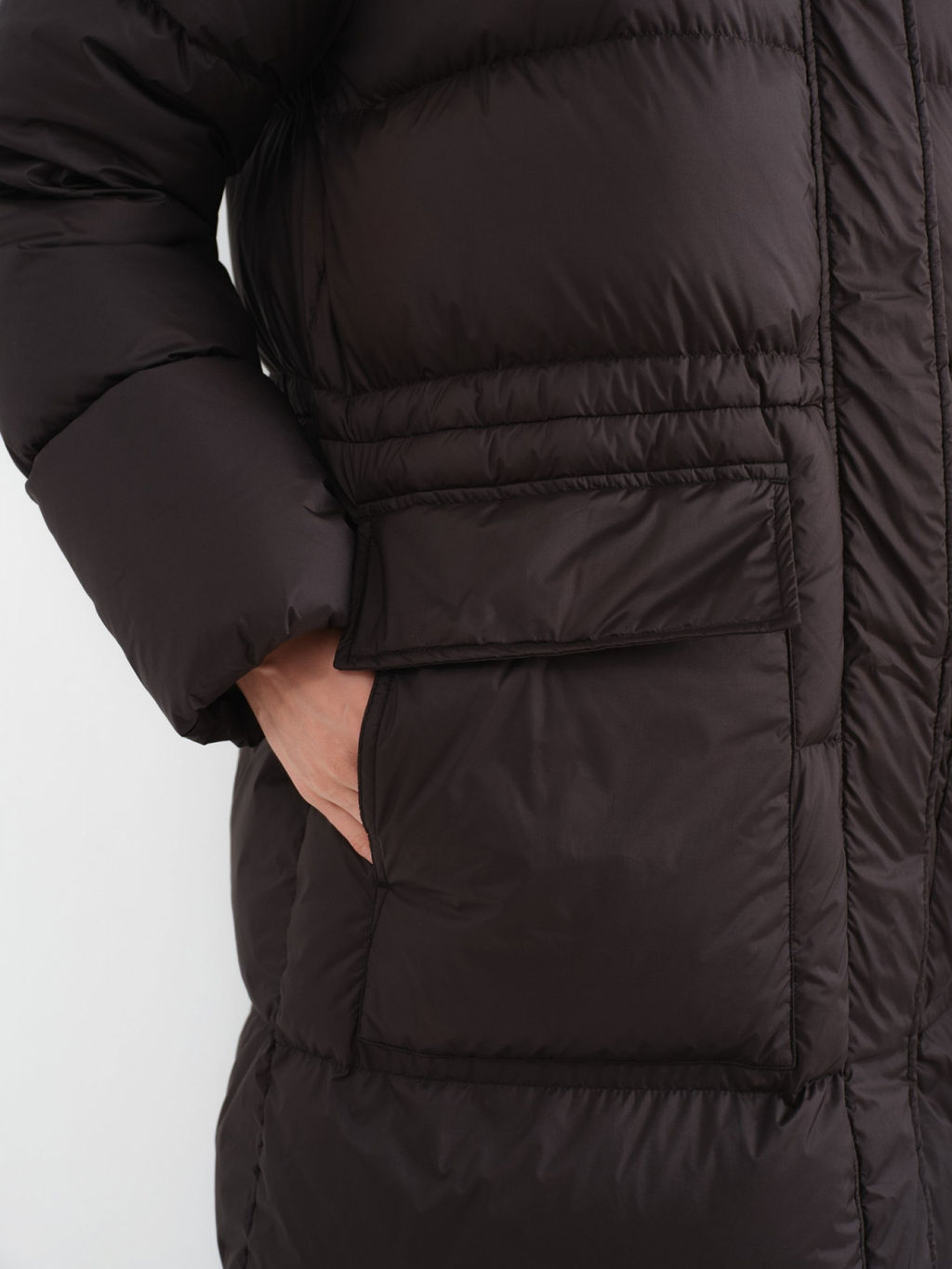 Conso/WDLF 230524 - nero Пуховое пальто  фото 3