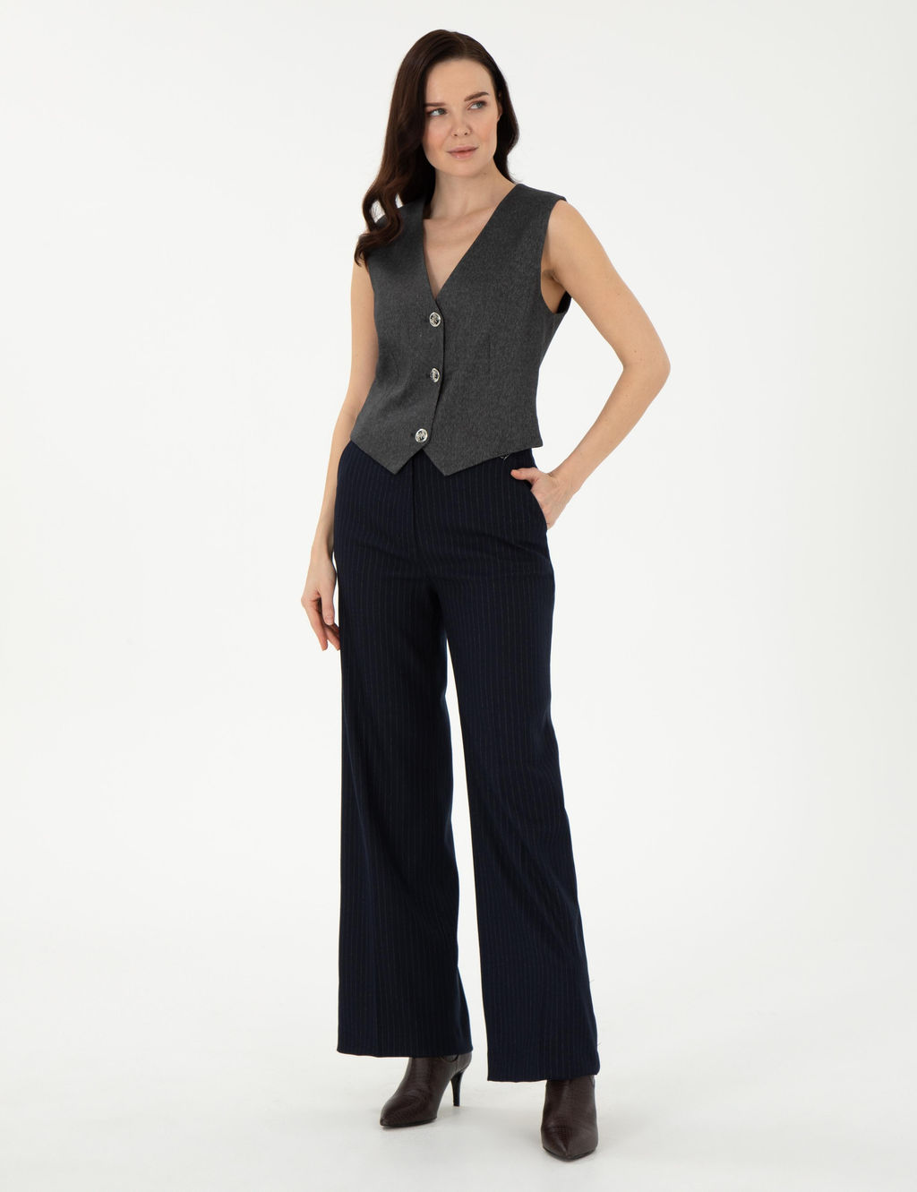 Antrasit Yelek - Pierre cardin фото 4