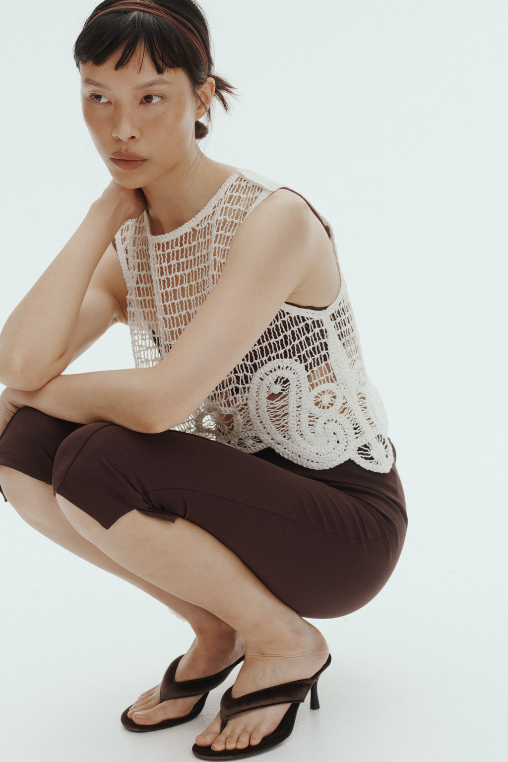 Leggings capri con raya - H&m фото 3