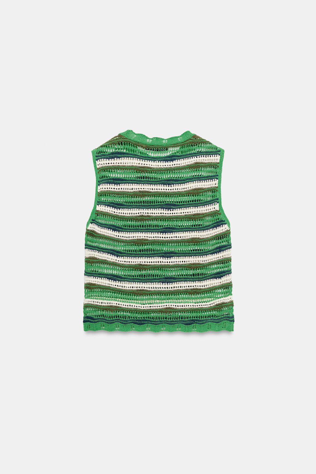TOP PUNTO ESTRUCTURA RAYAS / Multicolor - Zara фото 8