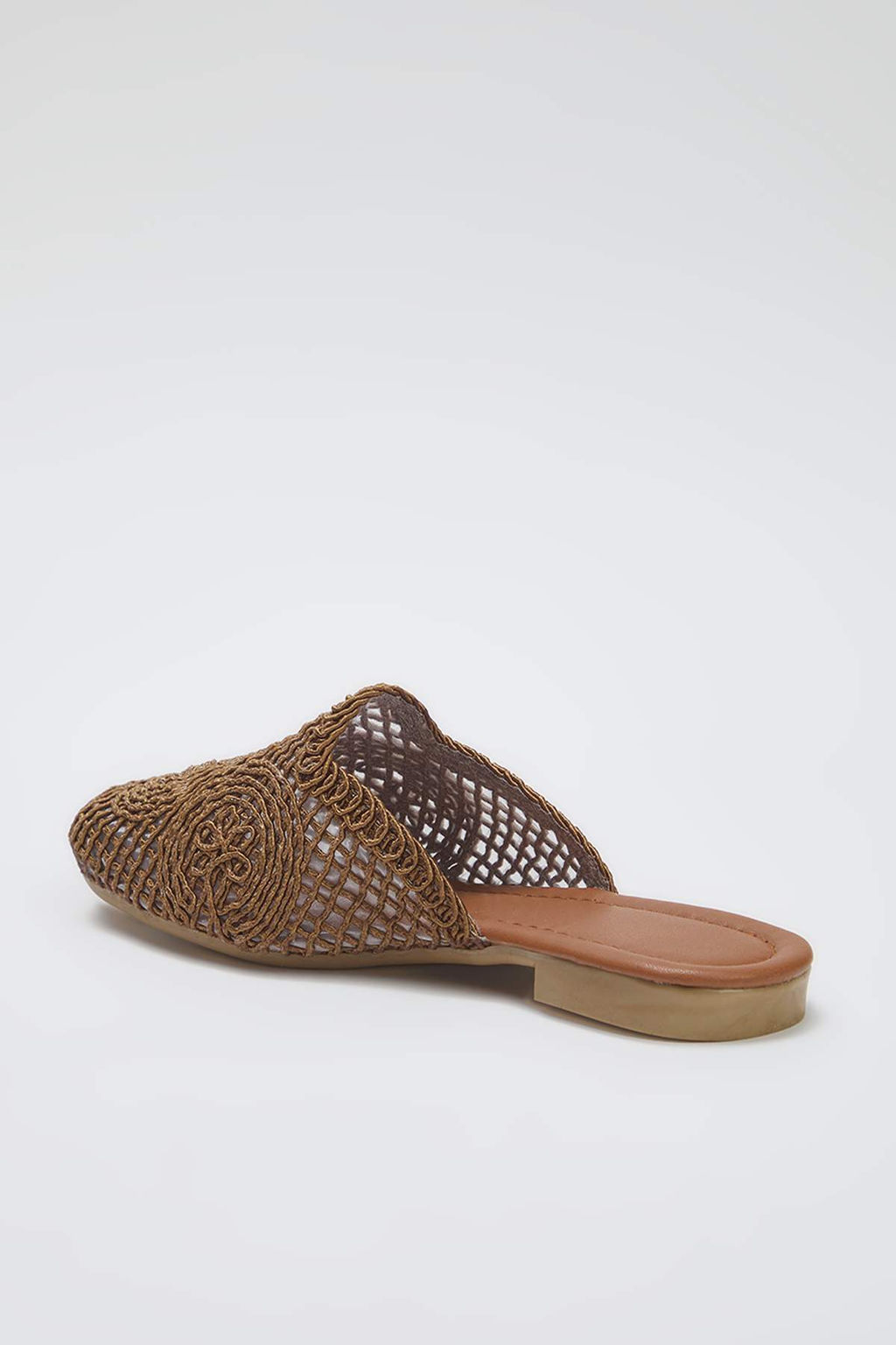 Trendyol Shoes Siyah Orgu Detayl? Kad?n Mule Terlik TAKSS24TE00000 - Trendyolmilla фото 22