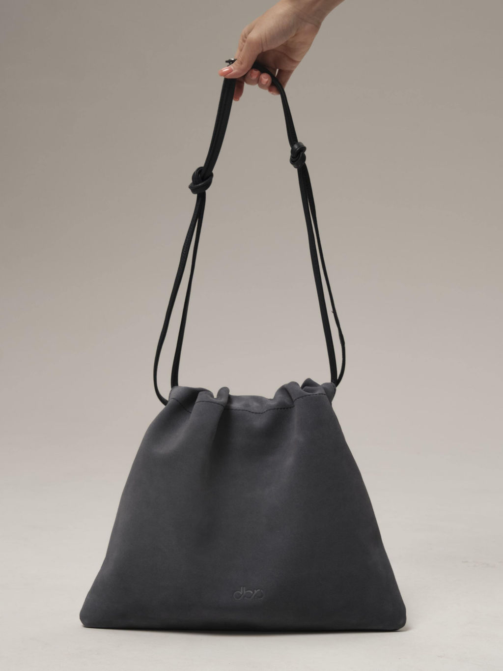 Замшевая сумка Margo DBR 31201 голубая пыль фото 6