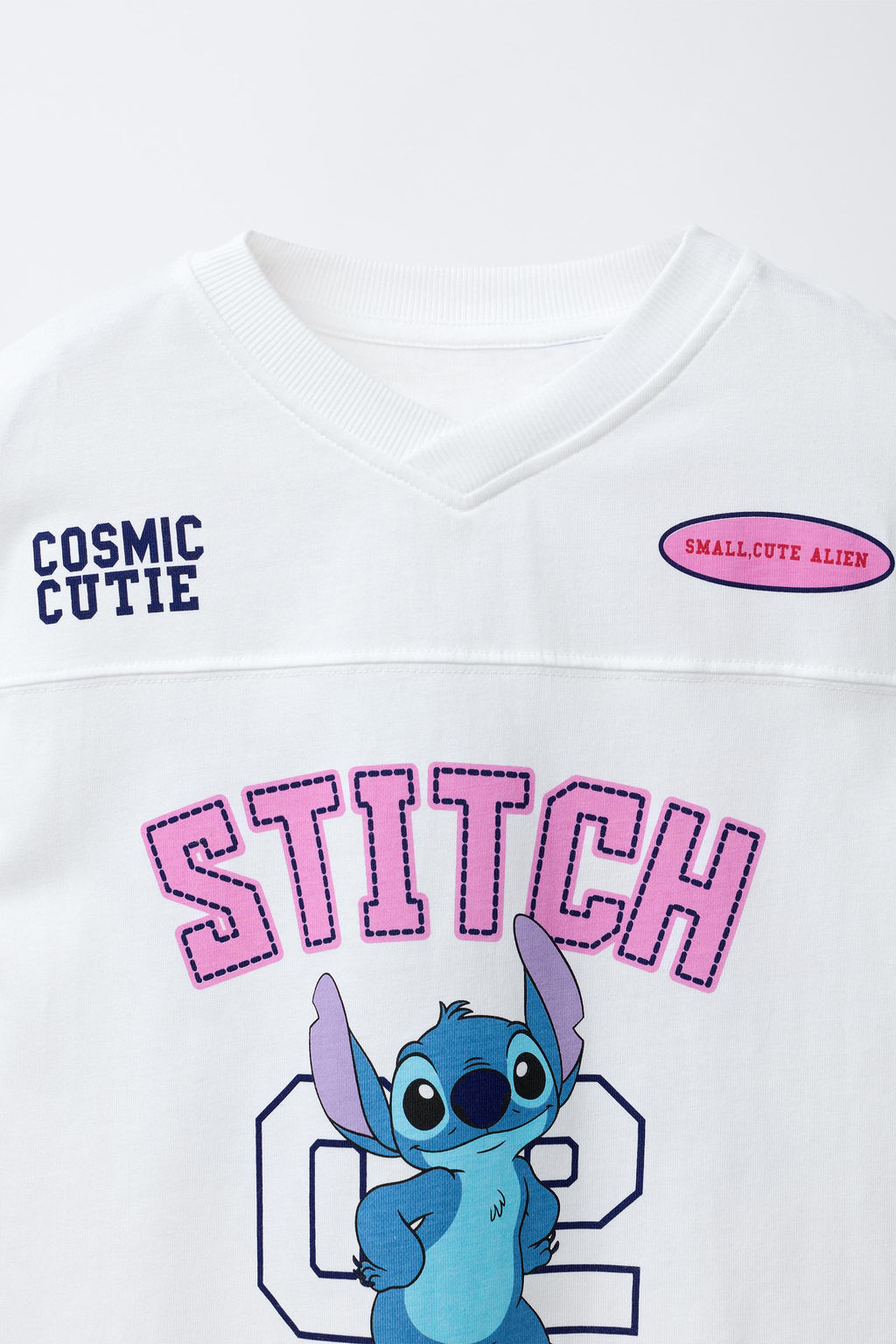 LILO & STITCH DISNEY VARSITY T-SHIRT - Zara фото 3