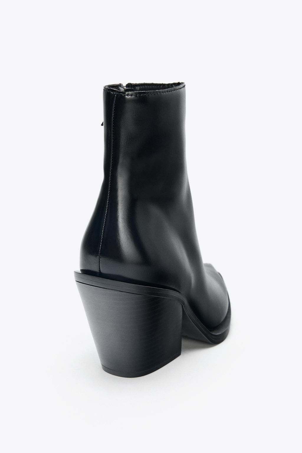 COWBOY HEEL ANKLE BOOTS - Zara фото 6