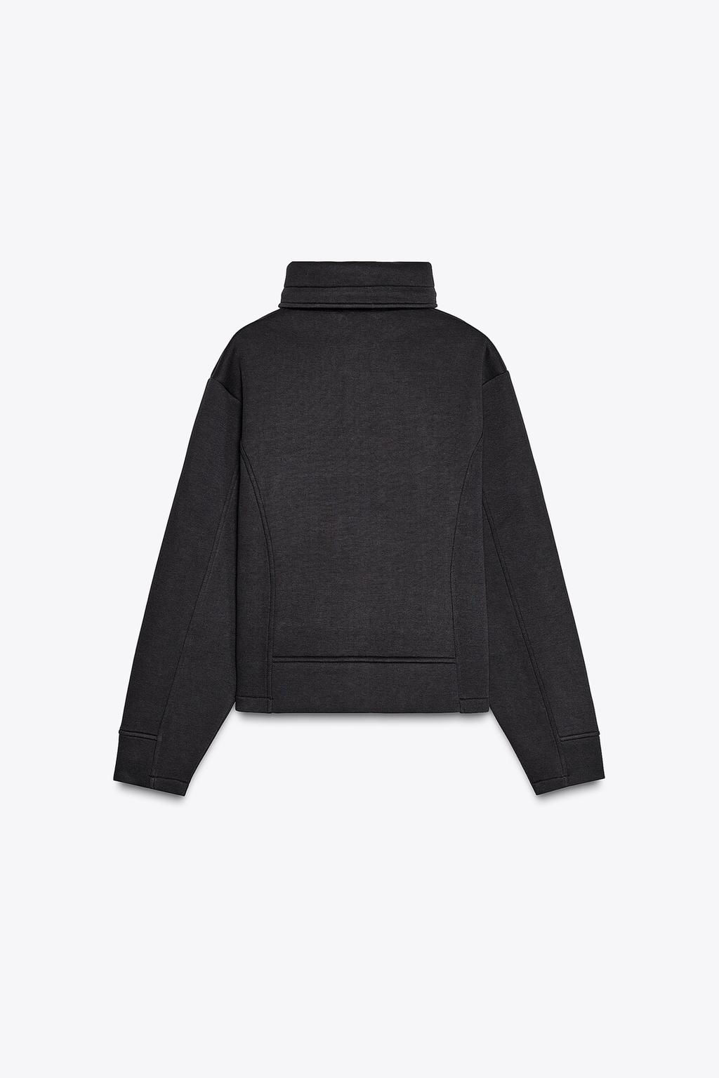 PIQUE ZIP-UP JACKET - Zara фото 4