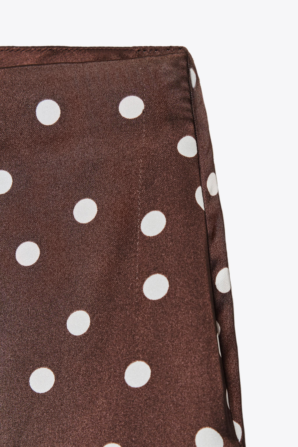 HIGH-WAIST SATIN TROUSERS - Zara фото 6