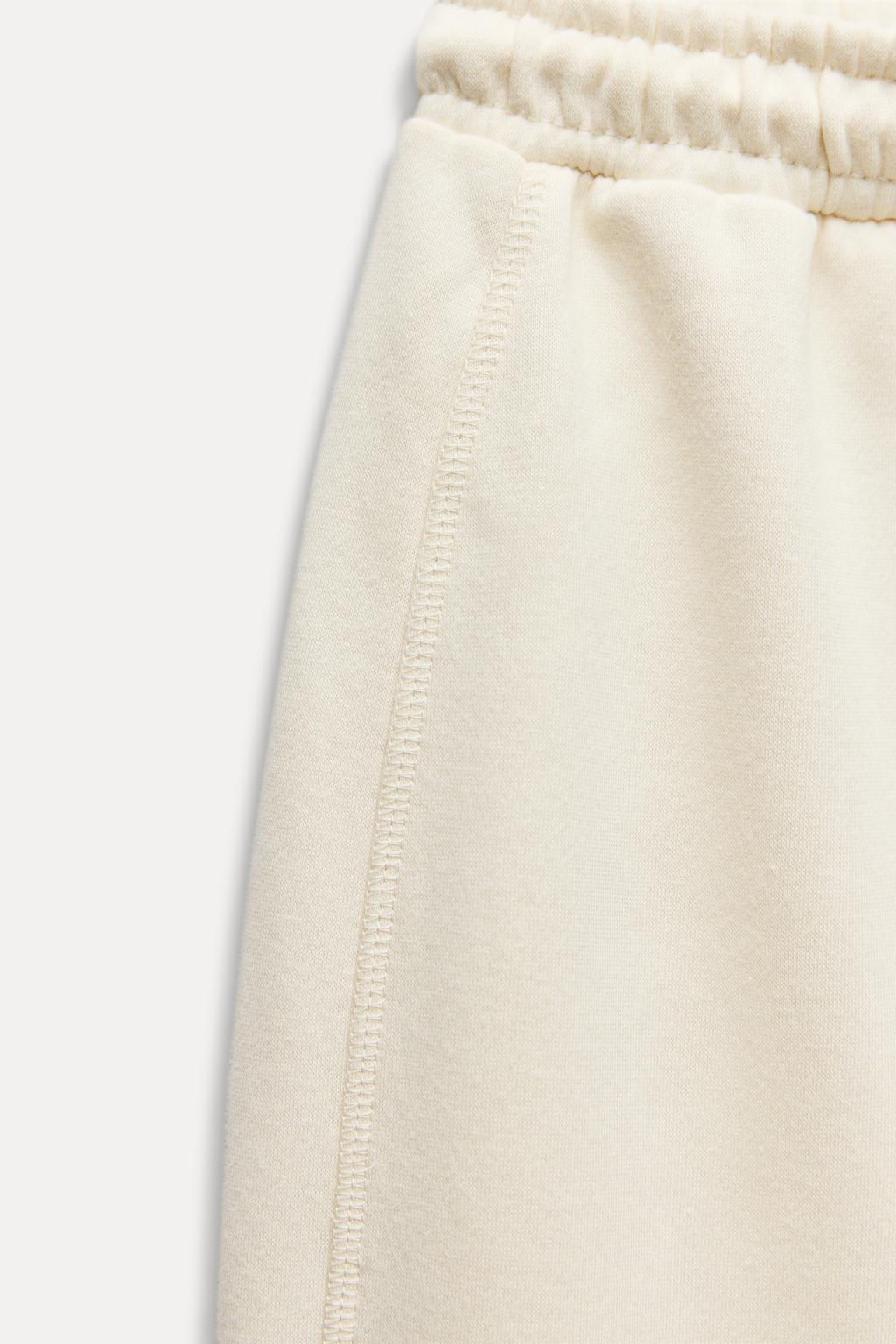 STRAIGHT PLUSH TROUSERS - Zara фото 19