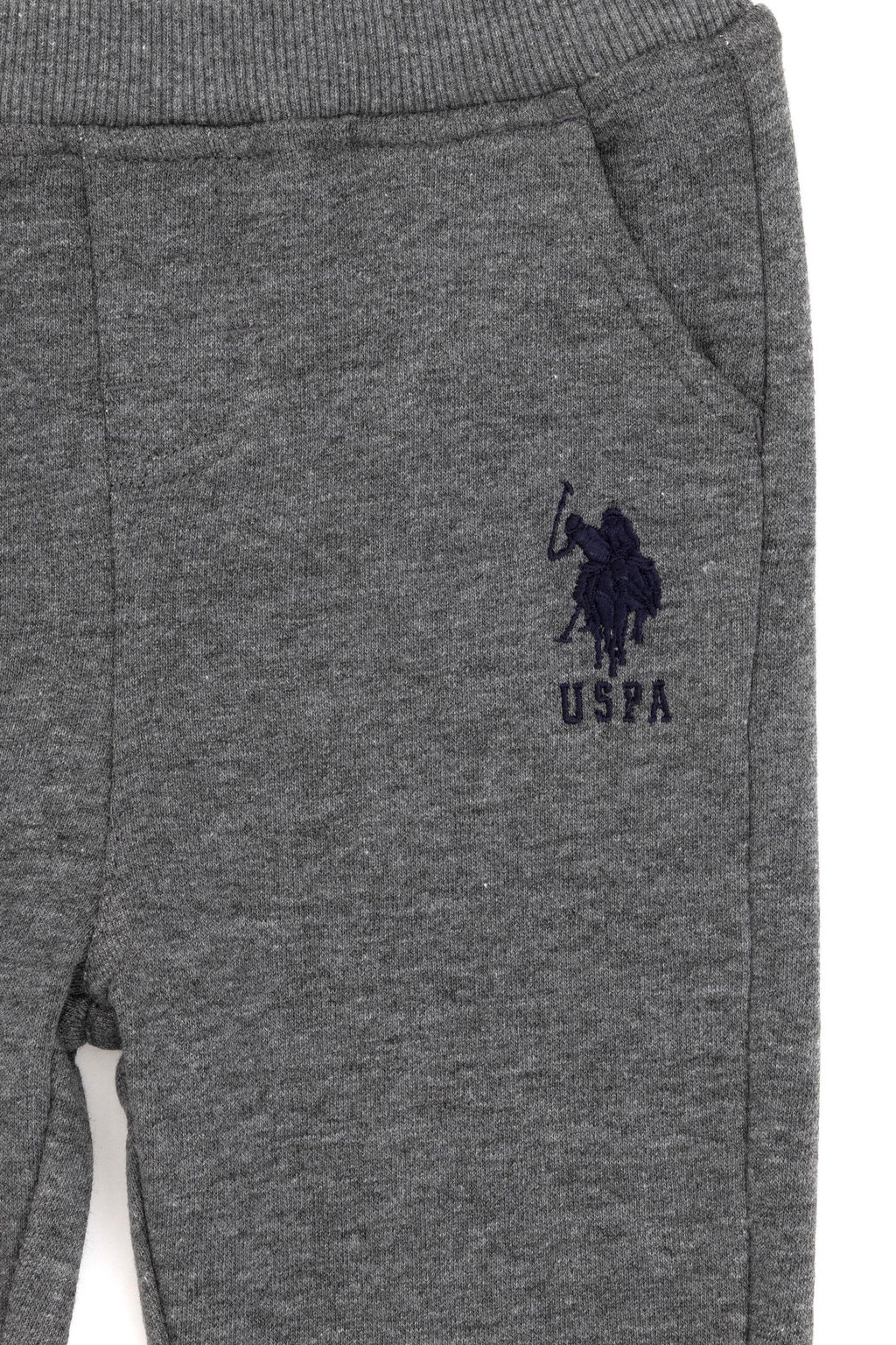 Серые спортивные штаны для маленьких мальчиков Неожиданная скидка в корзине - U.s. polo assn фото 4