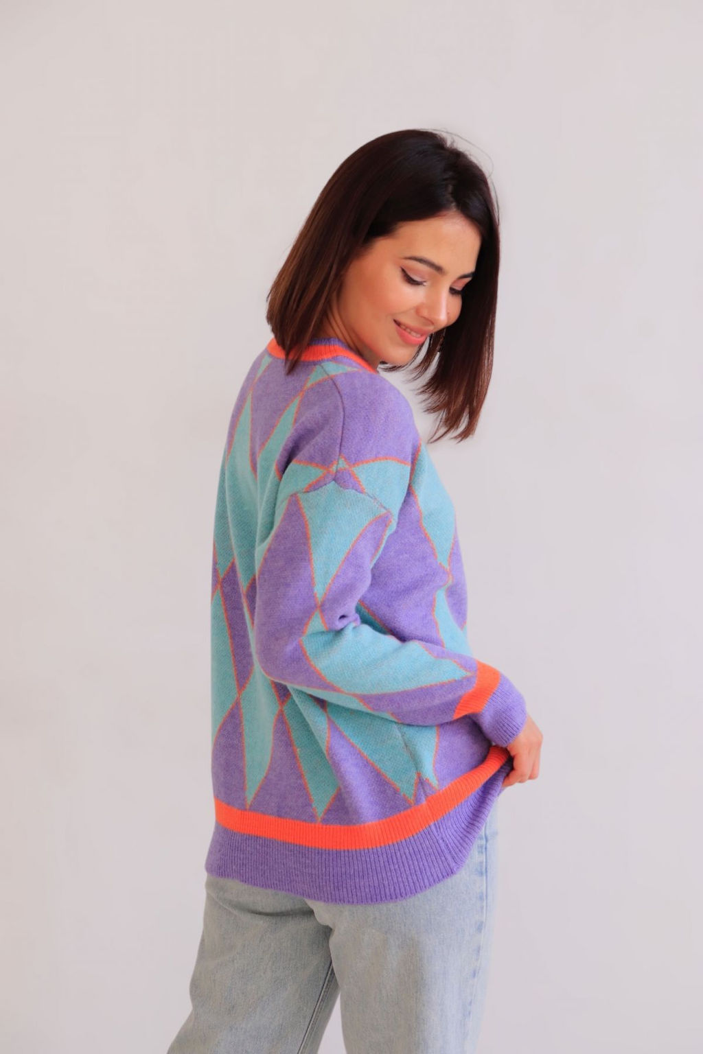 Martichelli Джемпер с ромбами  фото 6