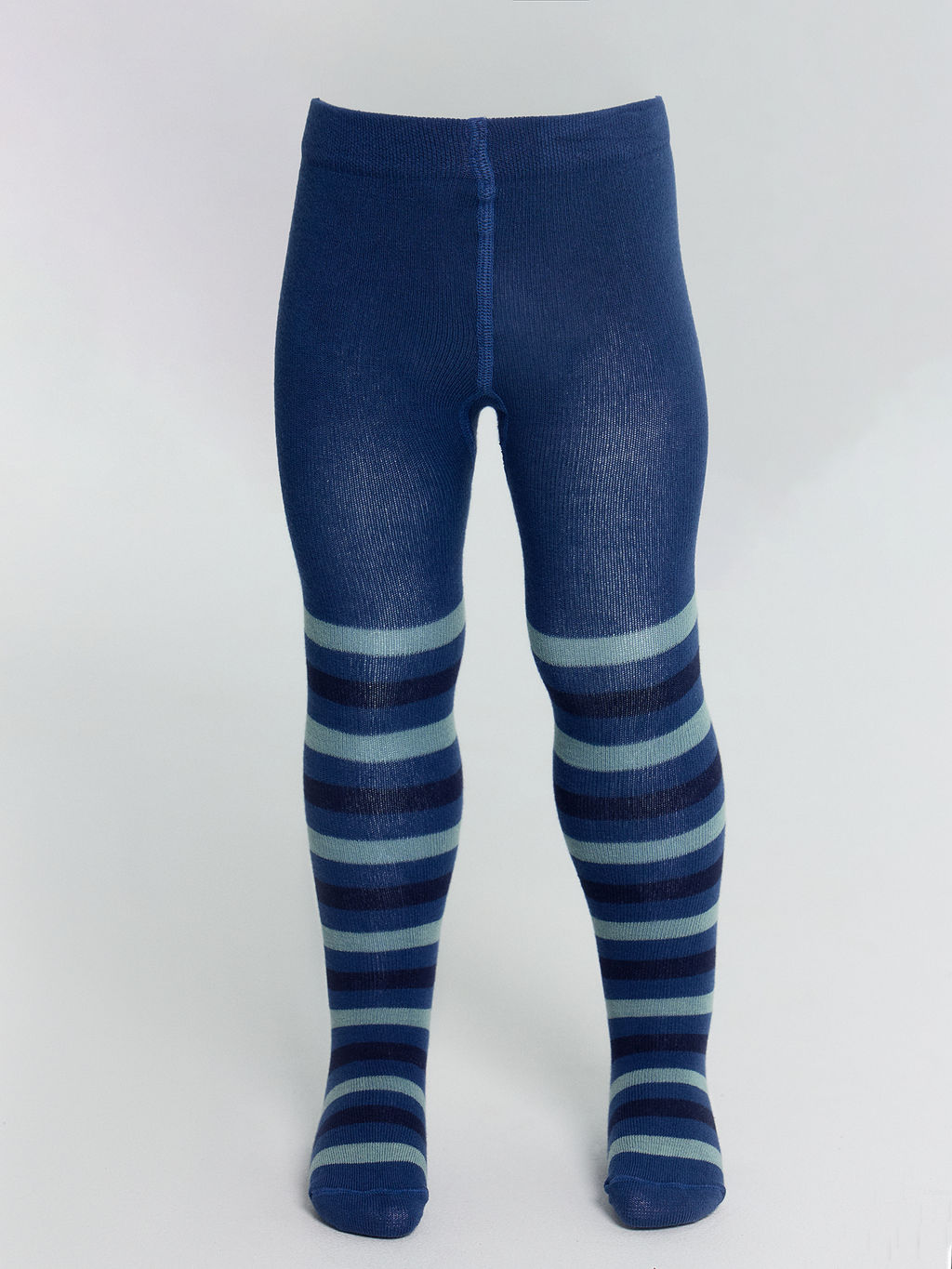 Цена за 3 пары! Колготки детские синие с рисунком в виде пожарной машины - Mark formelle фото 2