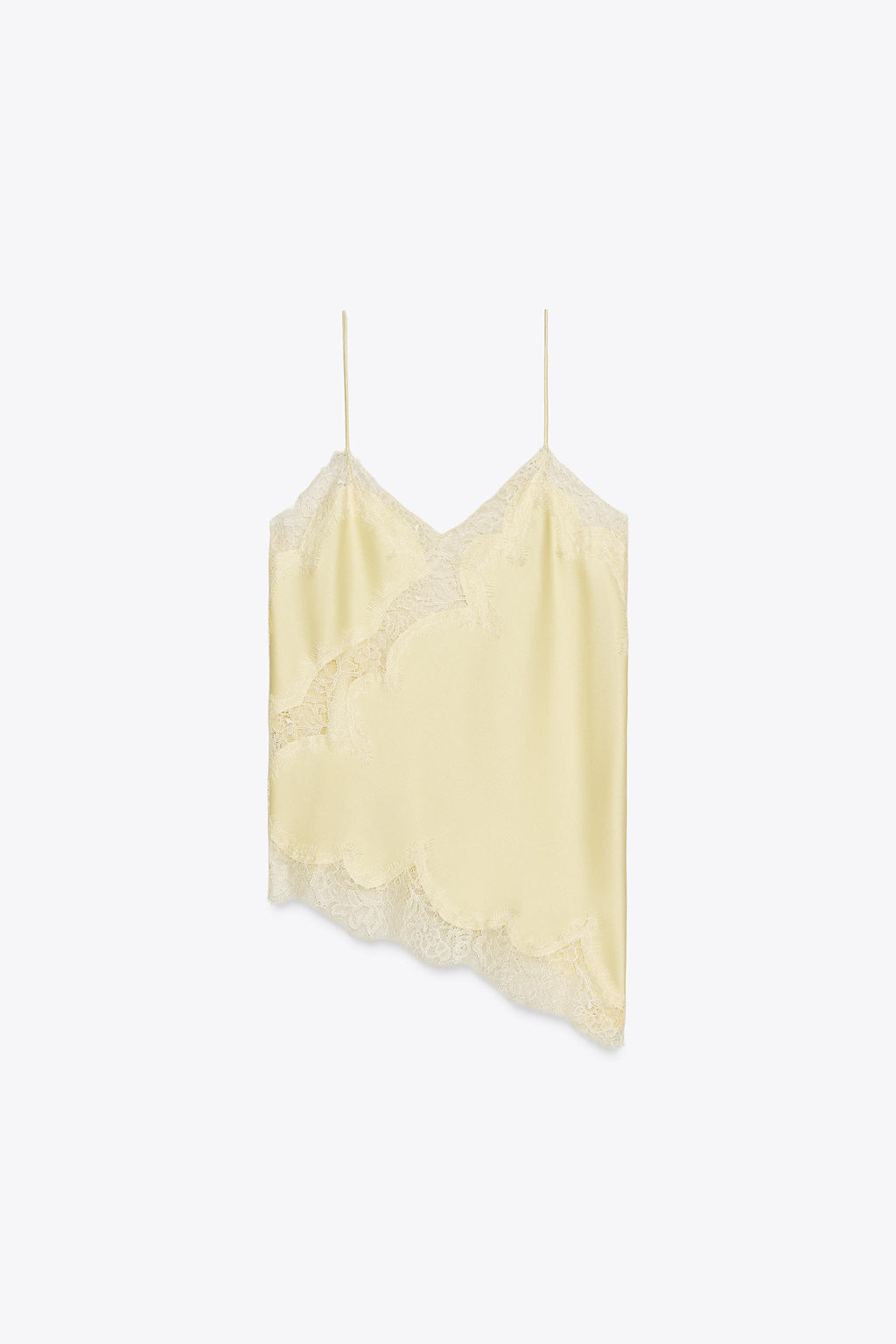 ZW COLLECTION LACE CAMISOLE TOP - Zara фото 7