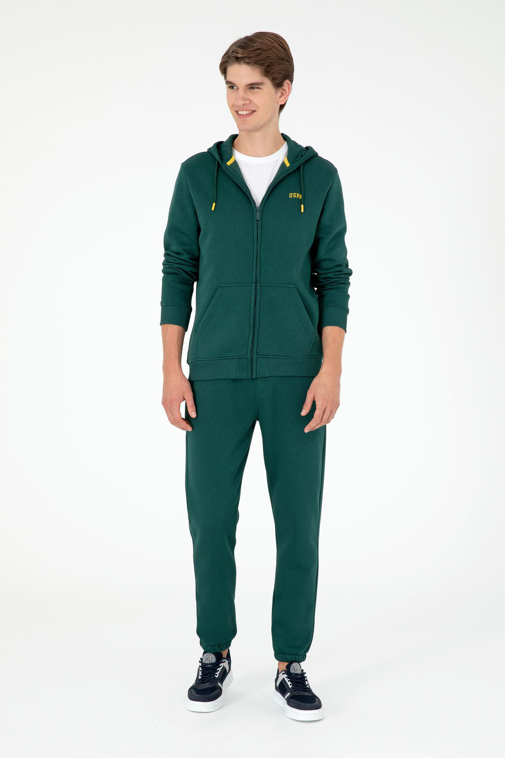 Мужские темно-зеленые спортивные штаны - U.s. polo assn фото 3