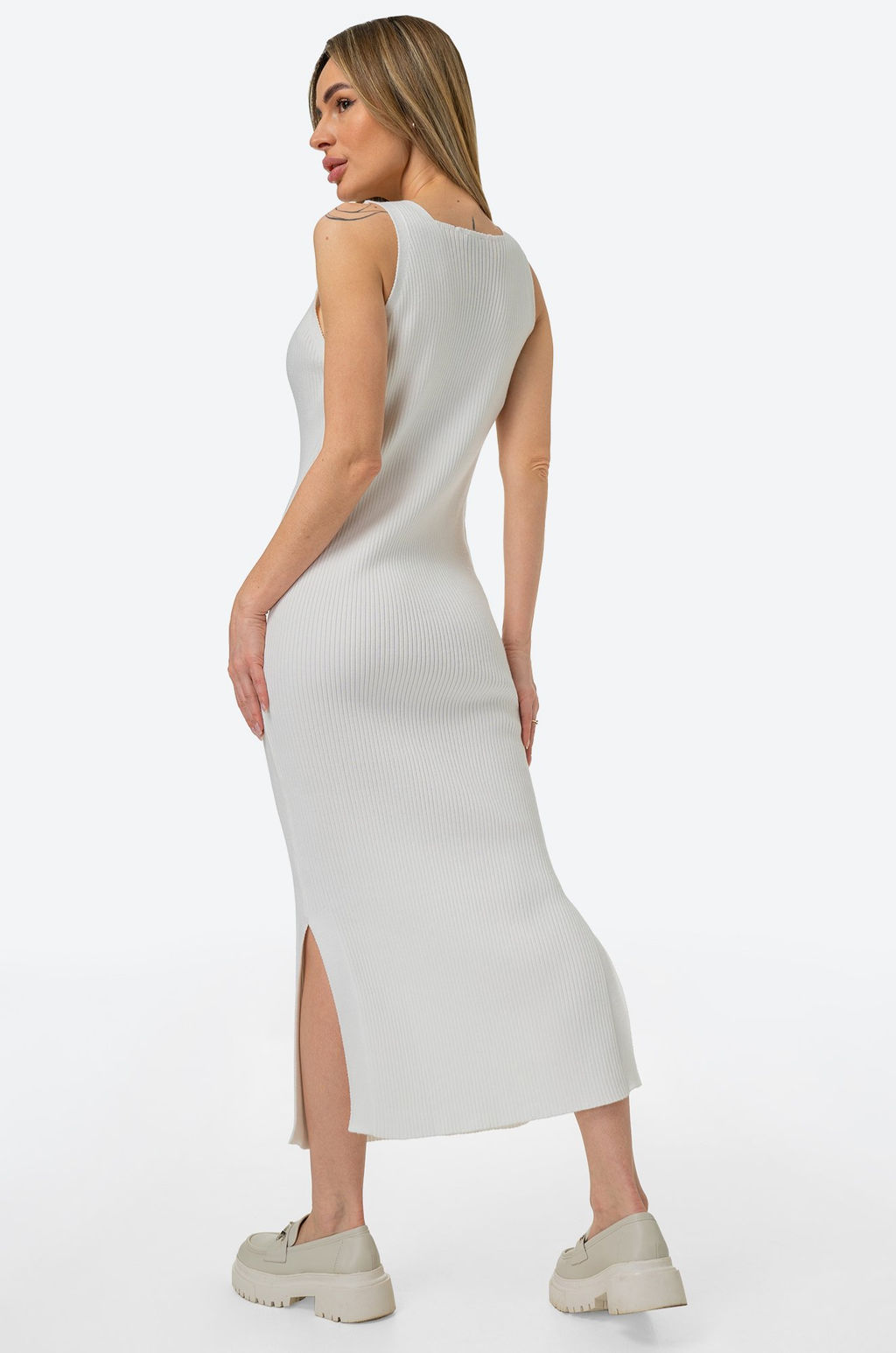 Женское вязаное платье Happy Fox  фото 7