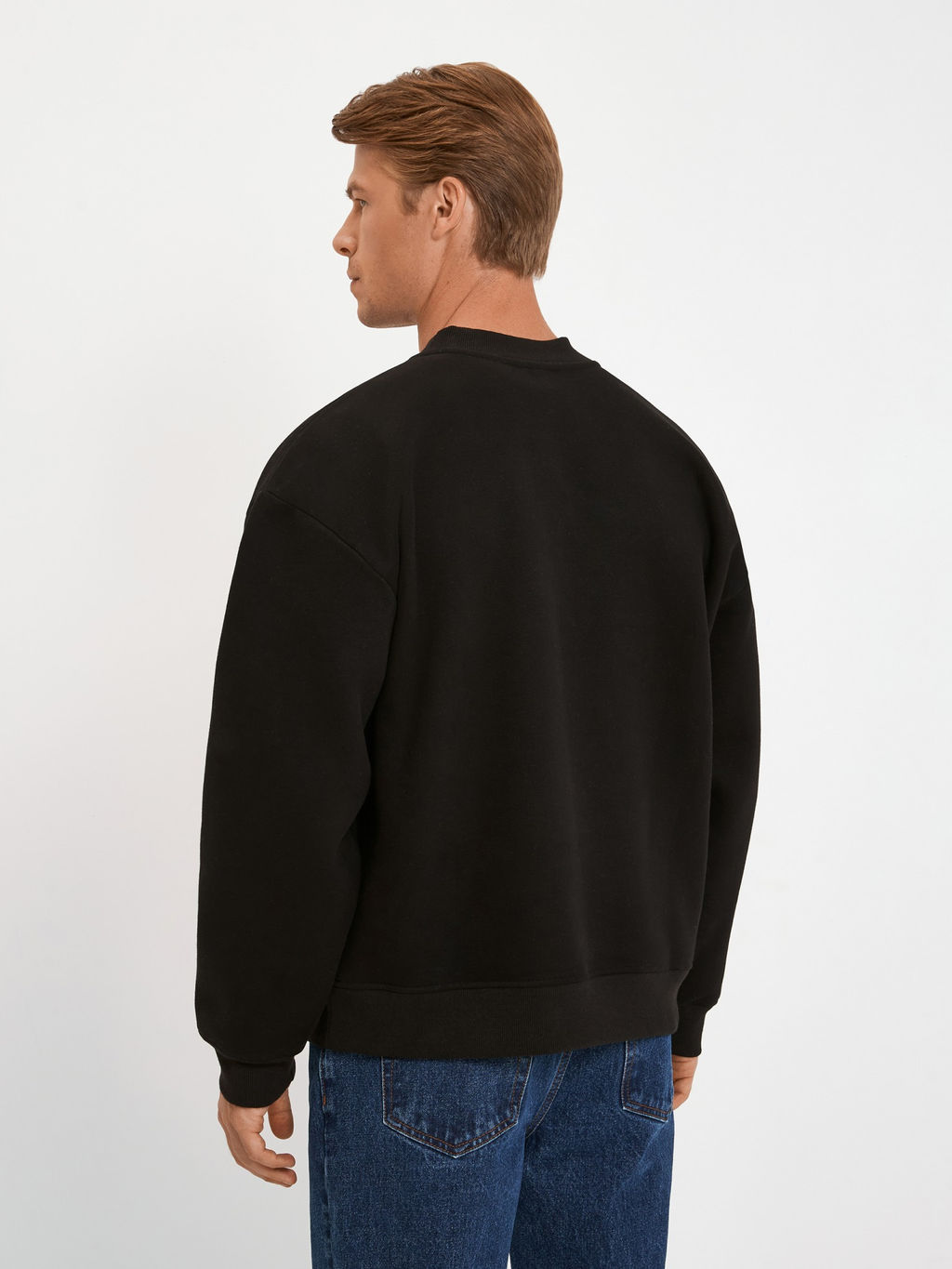 10100150037 Джемпер муж. Conrad черный - Concept club фото 3