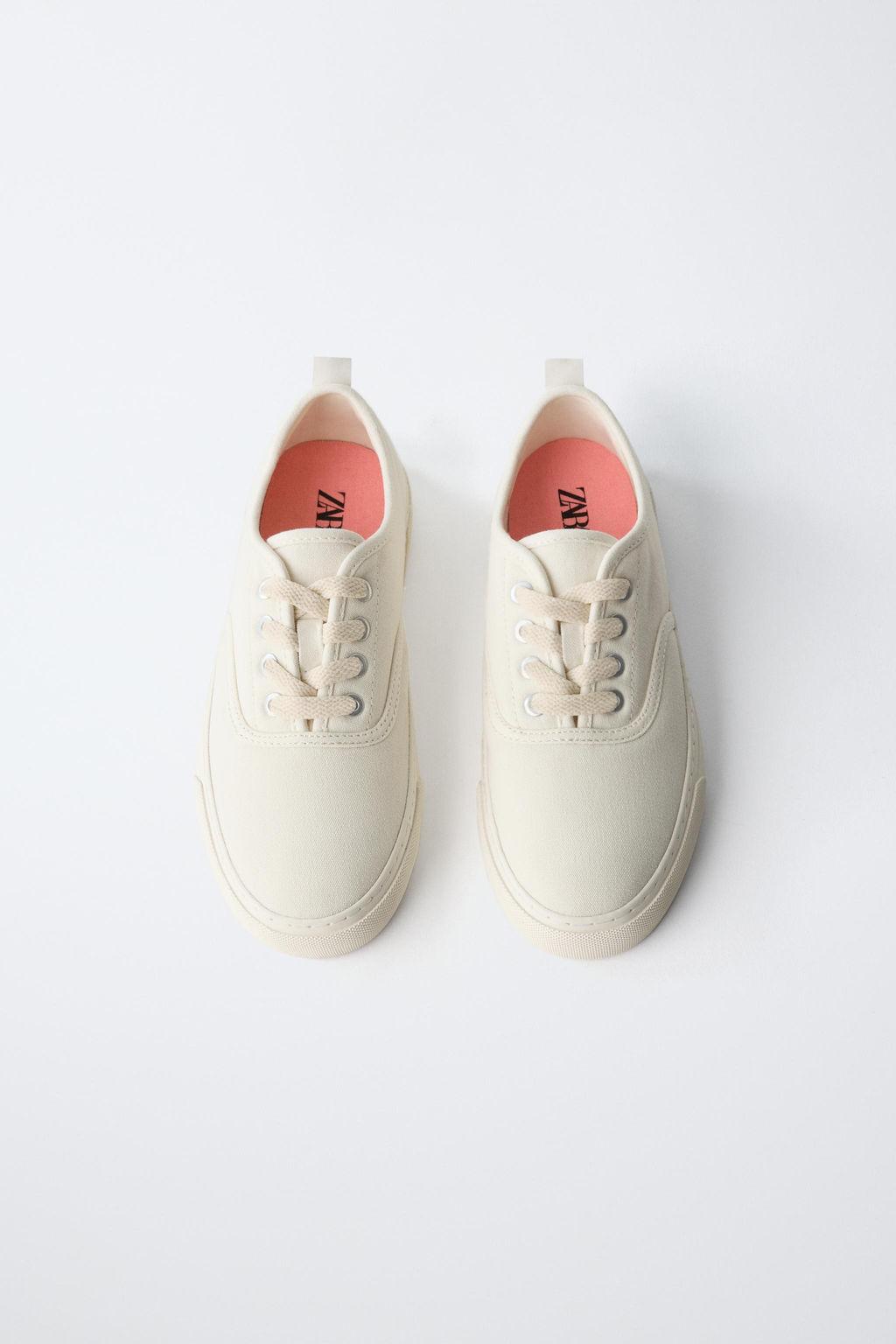 BAMBA CORDONES CASUAL / Blanco - Zara фото 6