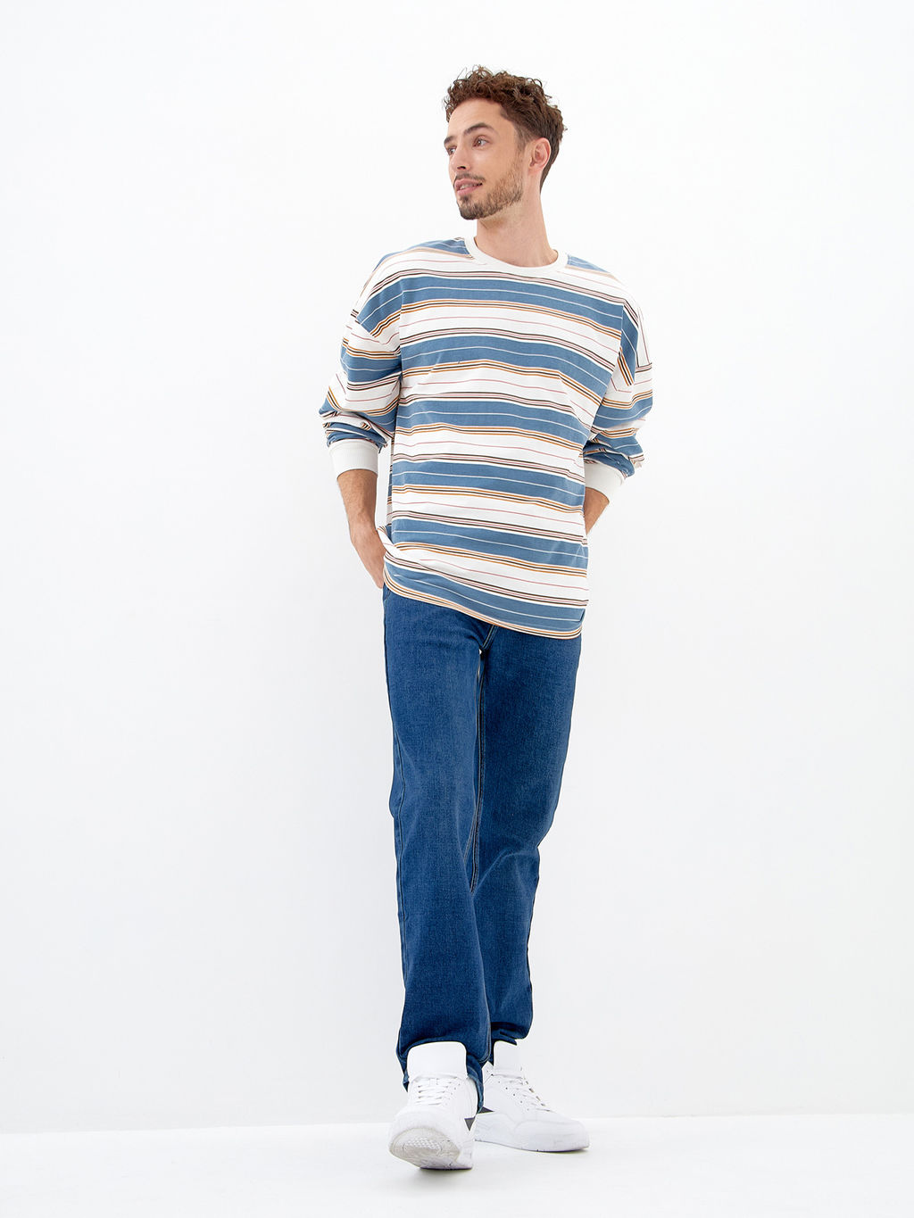 Мужские Джинсы Широкие - Mossmore фото 5