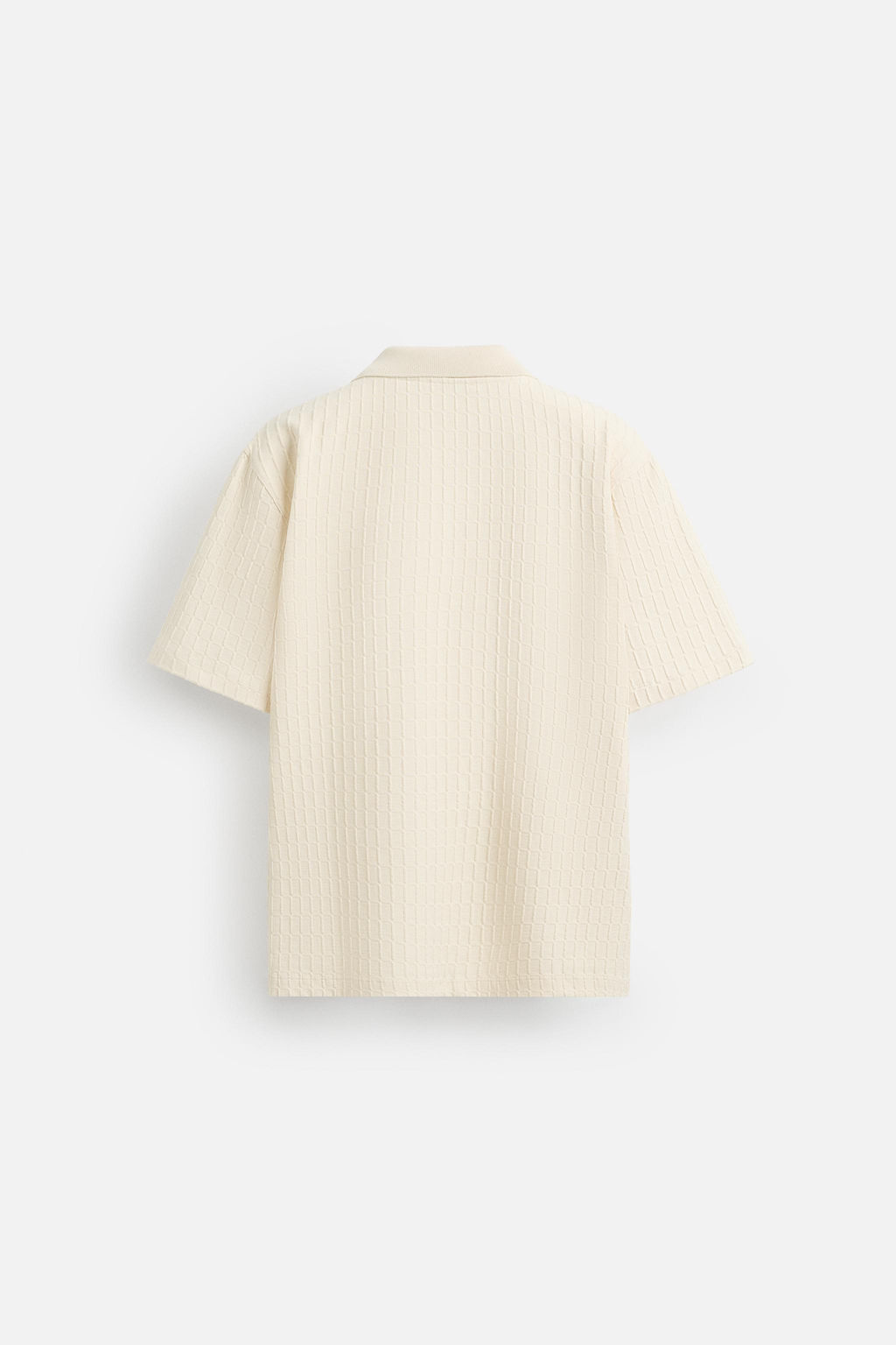 TEXTURED POLO SHIRT - Zara фото 8