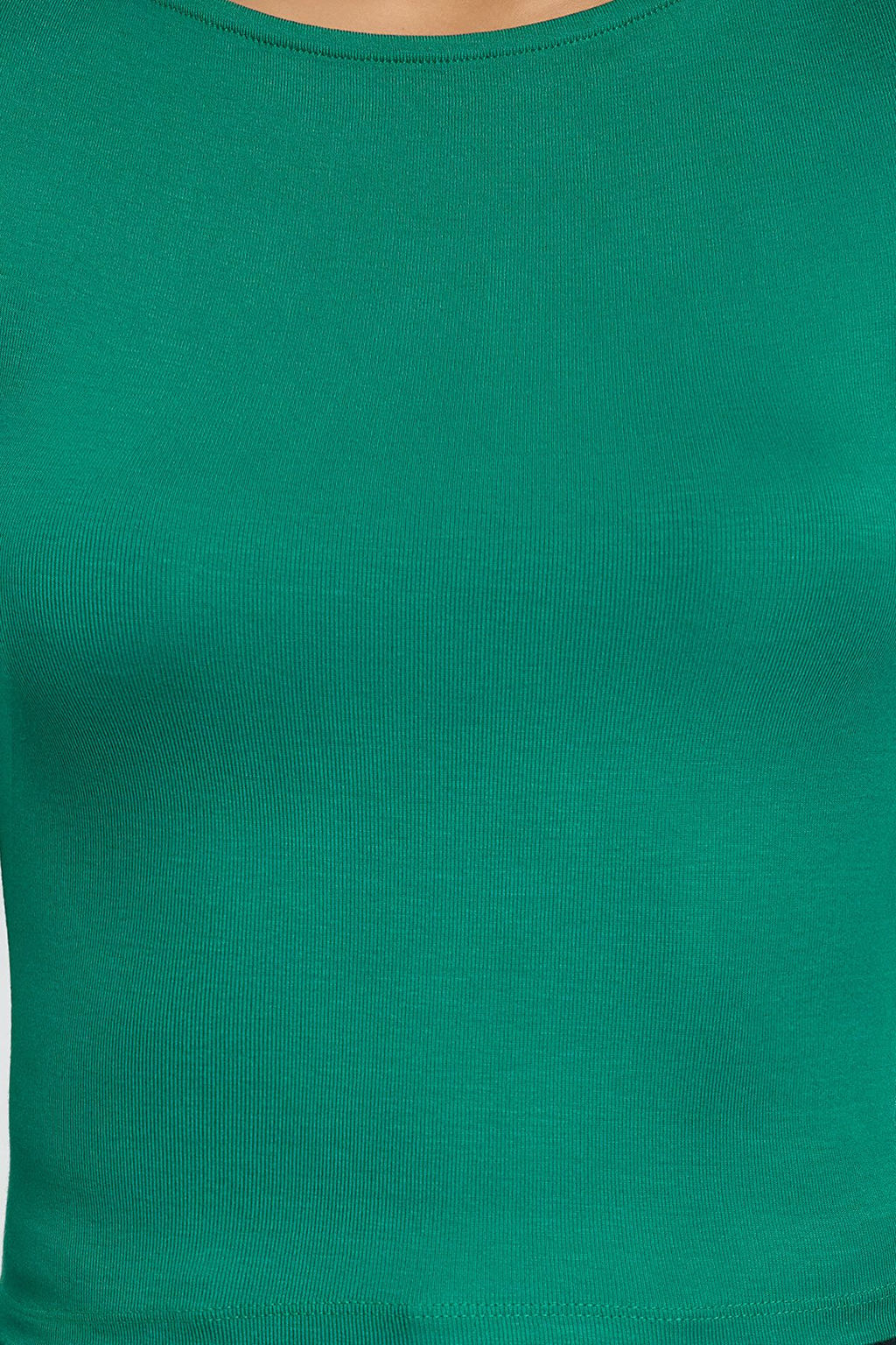 Trendyolmilla Ekru Kay?k Yaka Slim/Vucuda Oturan Regular Boy Orme Bluz TWOAW25BZ00011  фото 8