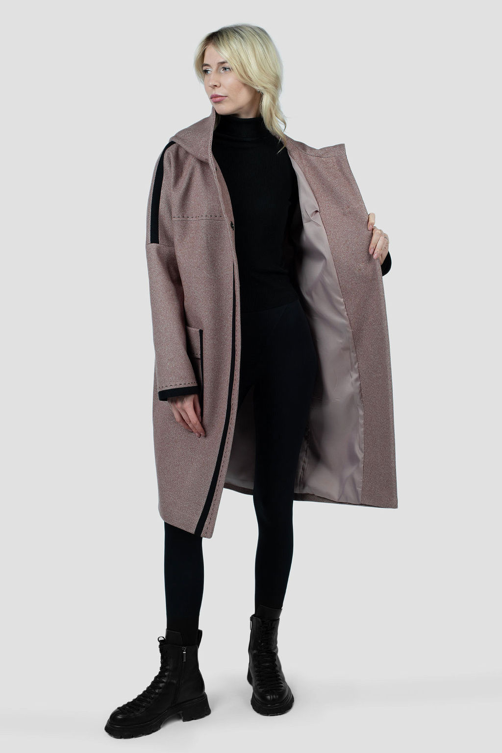 01-12240 Пальто женское демисезонное