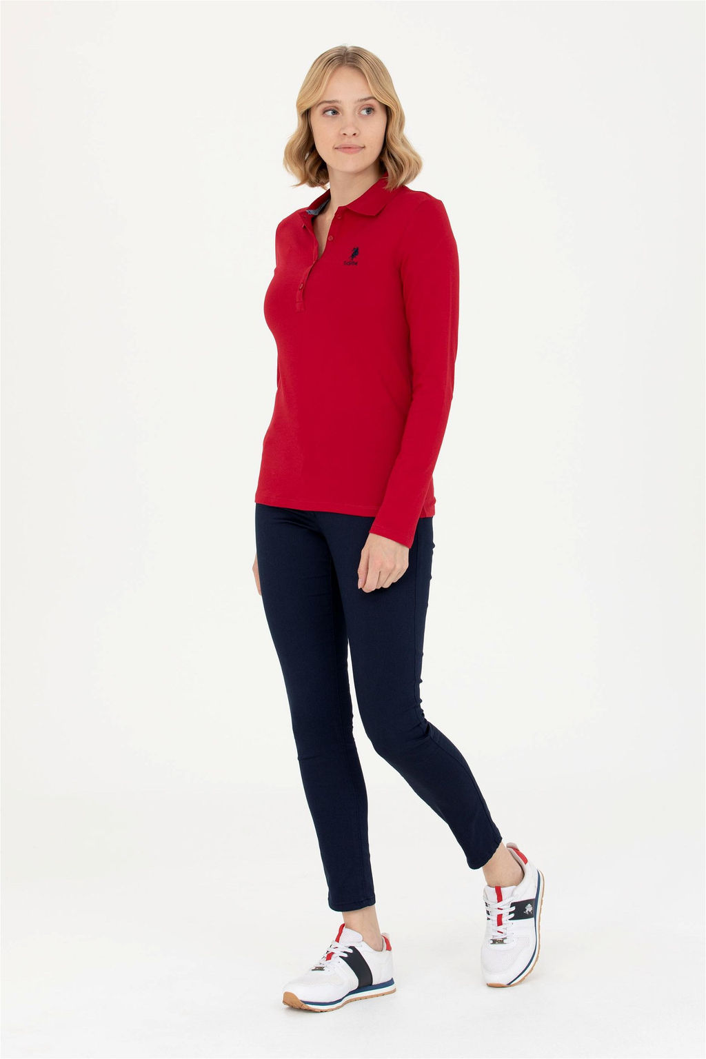 Женские темно-синие брюки Неожиданная скидка в корзине - U.s. polo assn фото 4