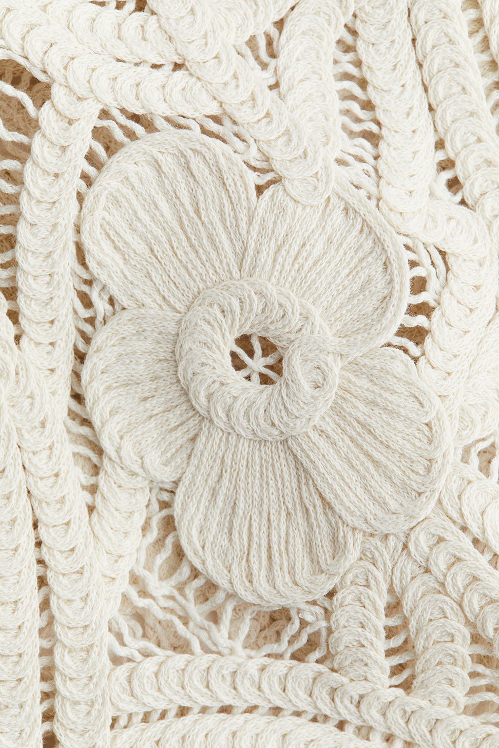 Vestido efecto crochet - H&m фото 2