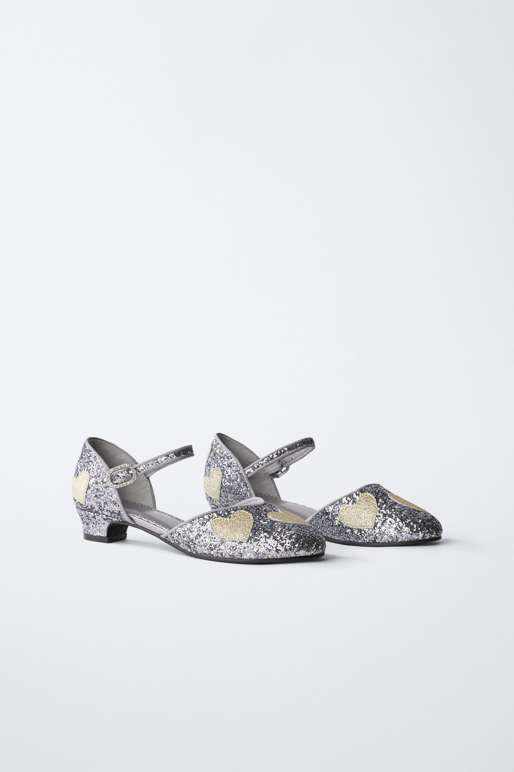 SPARKLING HEELS WITH HEARTS - Zara фото 2