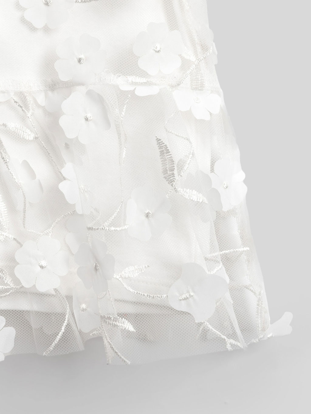 ACOOLA / Блузка детская для девочек Gagara белый  фото 5