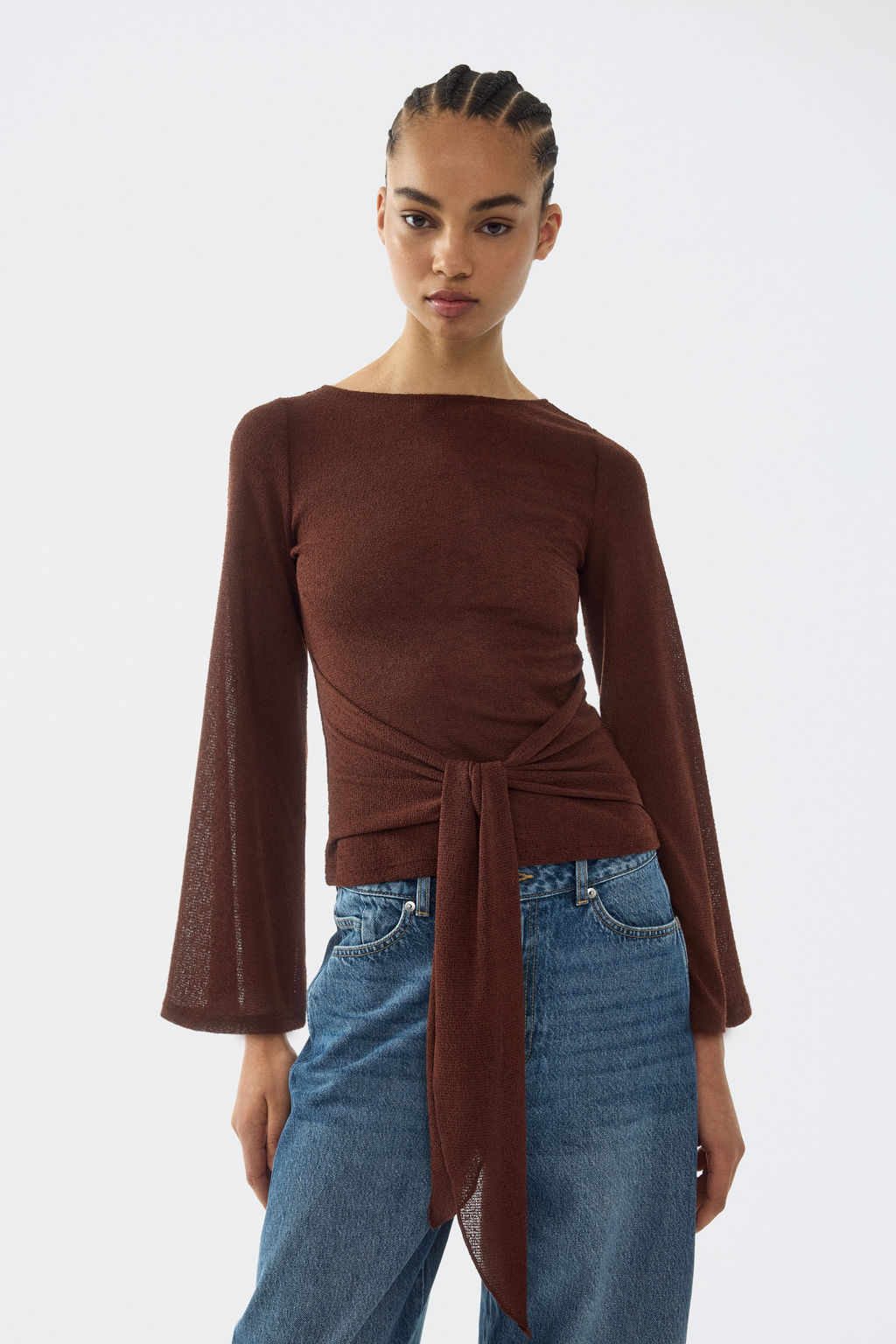 Top de punto con lazada - H&m фото 7